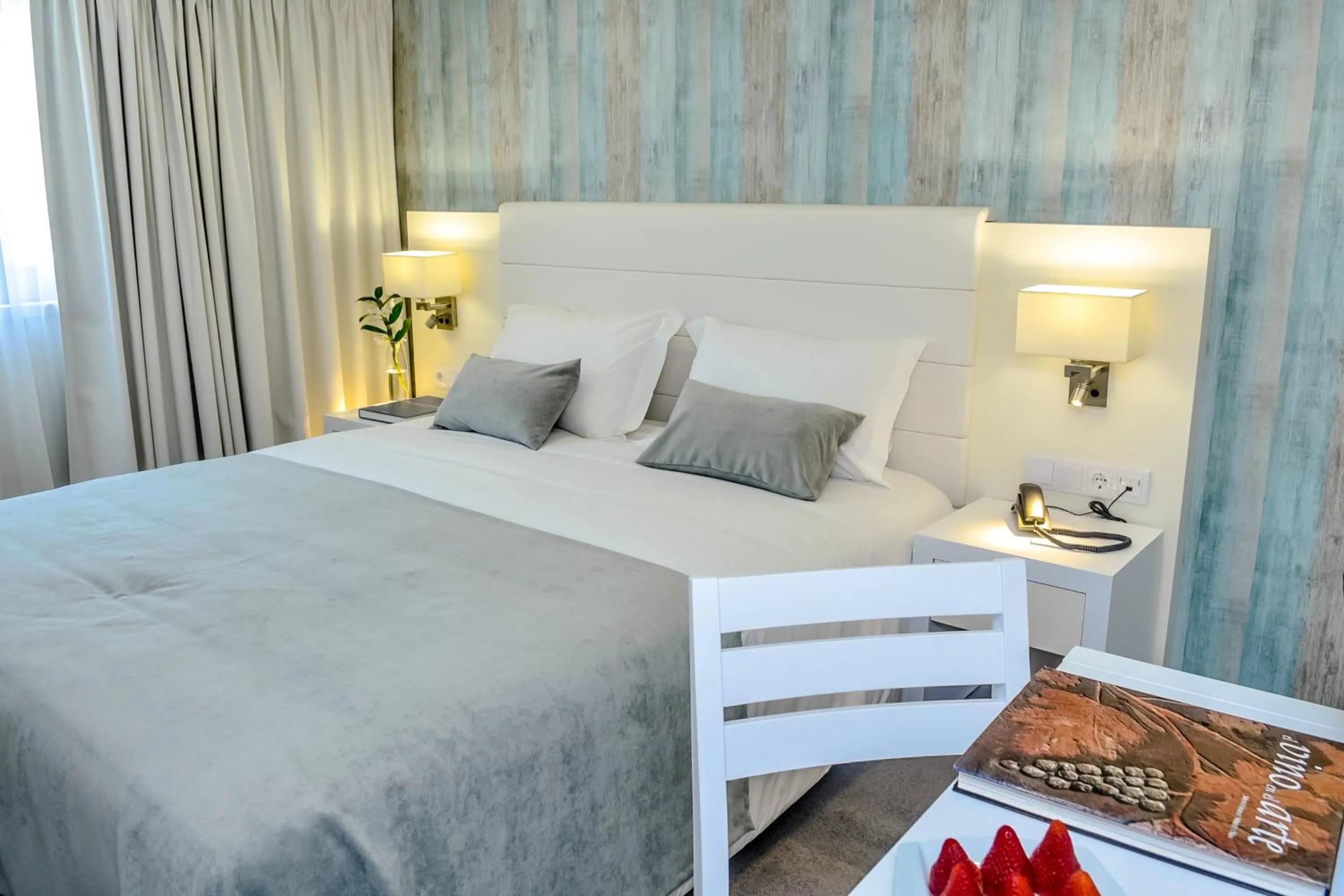 Bedroom, Bed in Villamar Style Maison