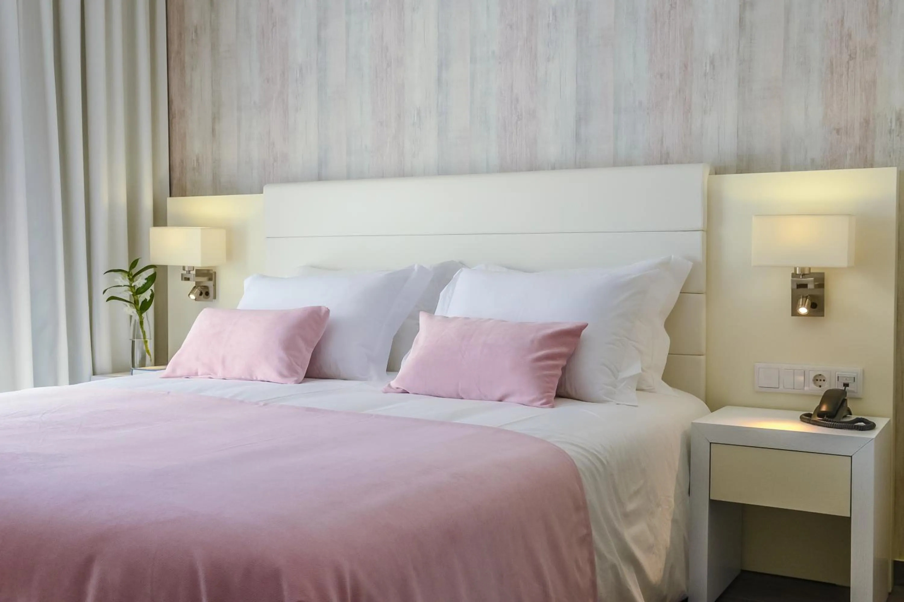 Bedroom, Bed in Villamar Style Maison