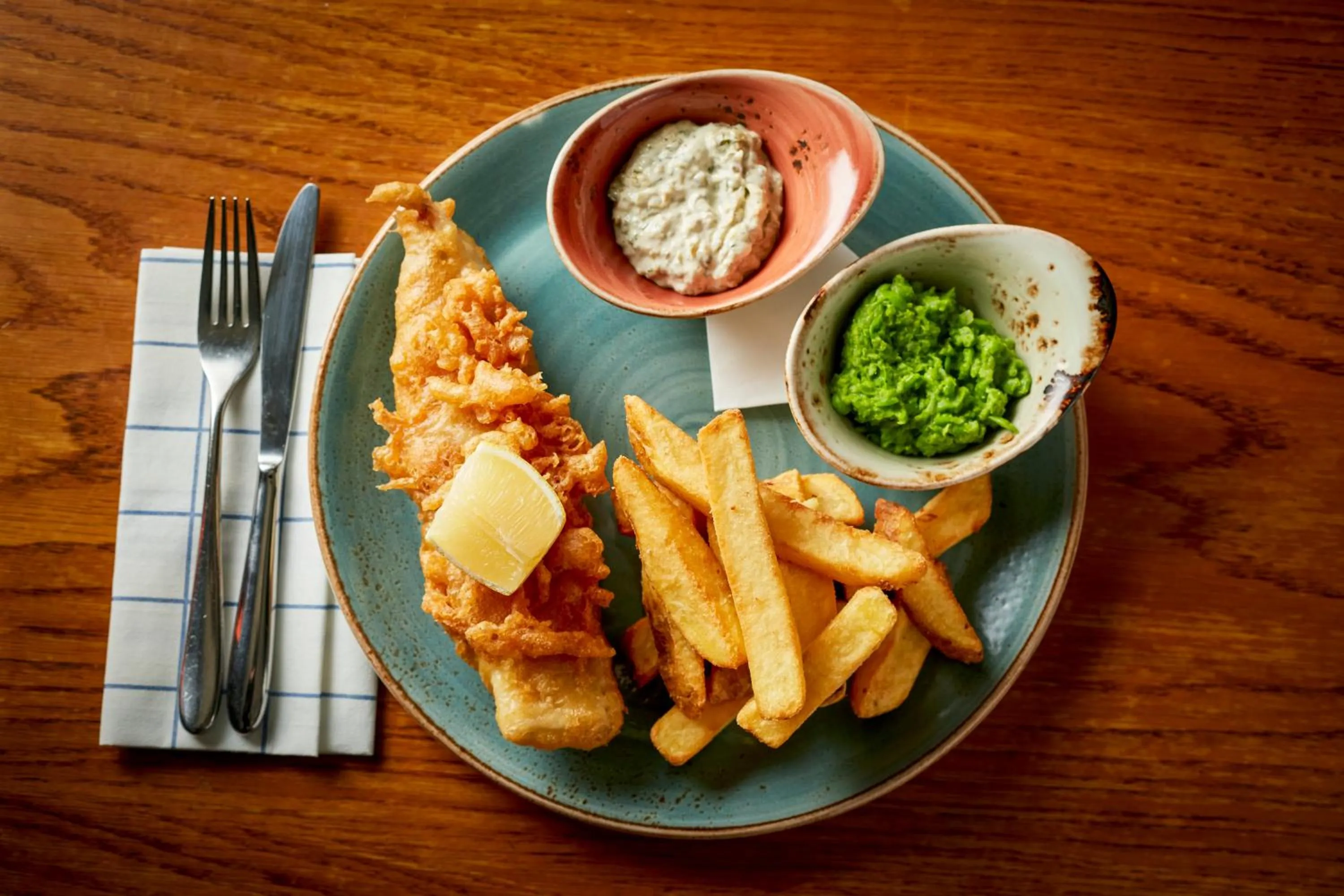 Food and drinks in The Montagu Arms