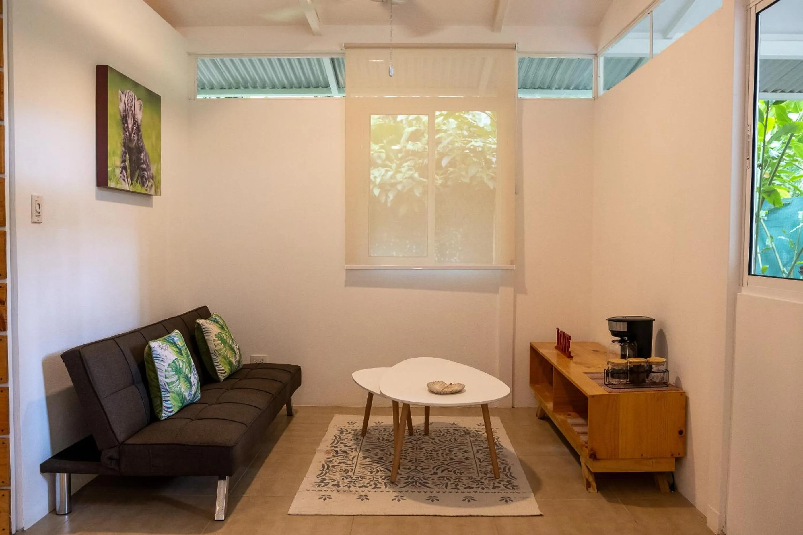 Living room in Jaguar Inn Bungalows