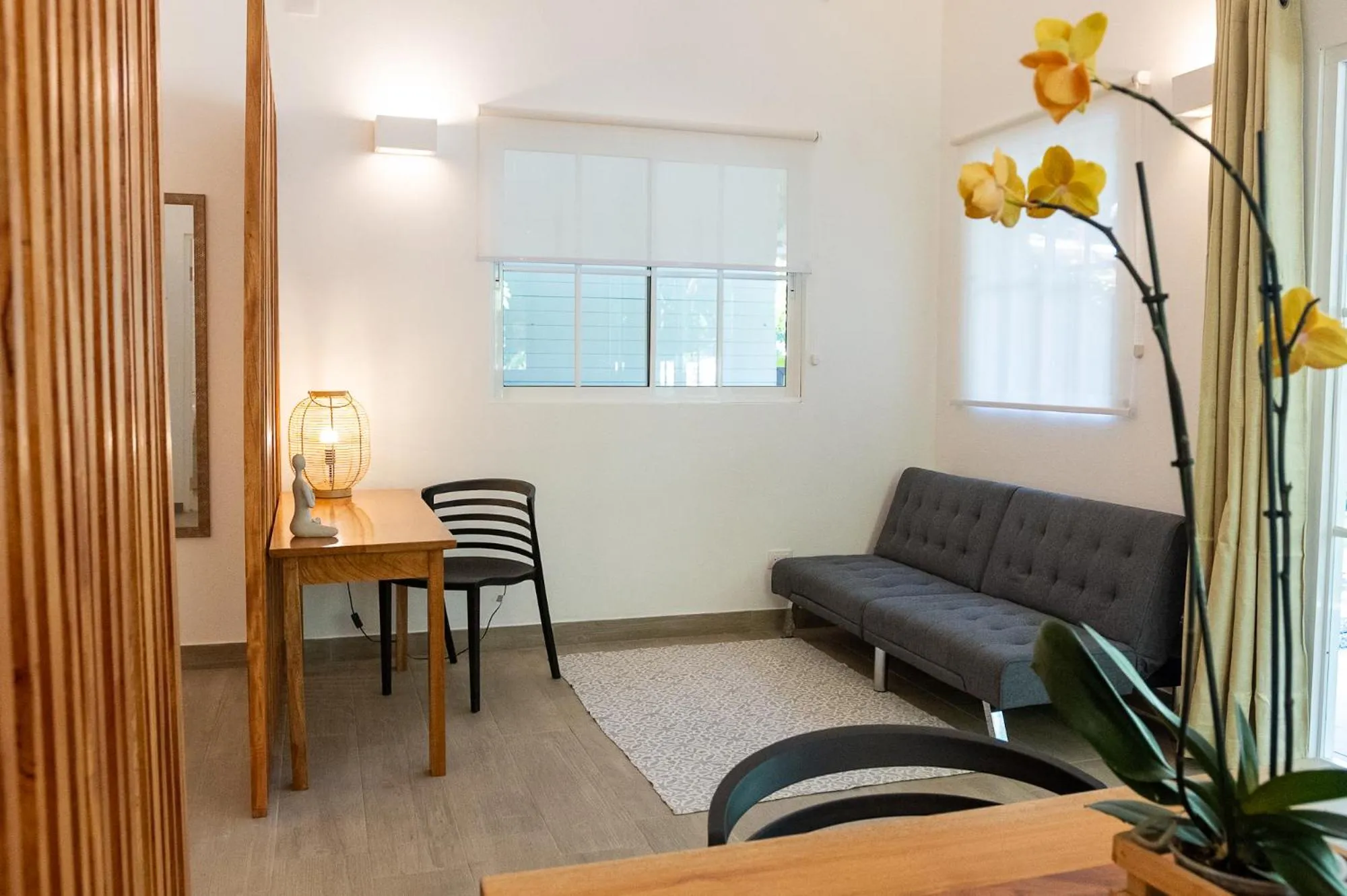 Living room in Jaguar Inn Bungalows