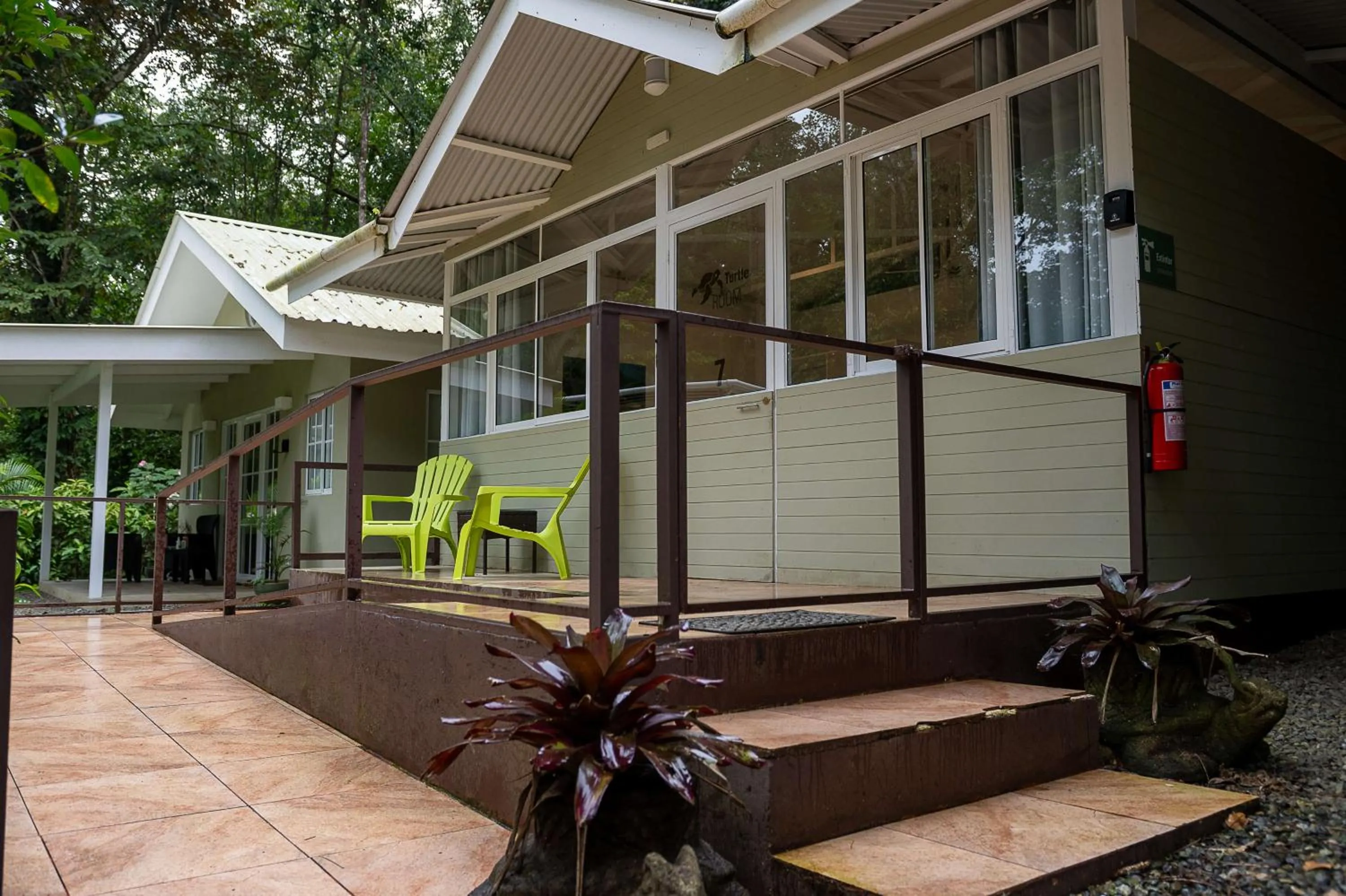 Balcony/Terrace in Jaguar Inn Bungalows