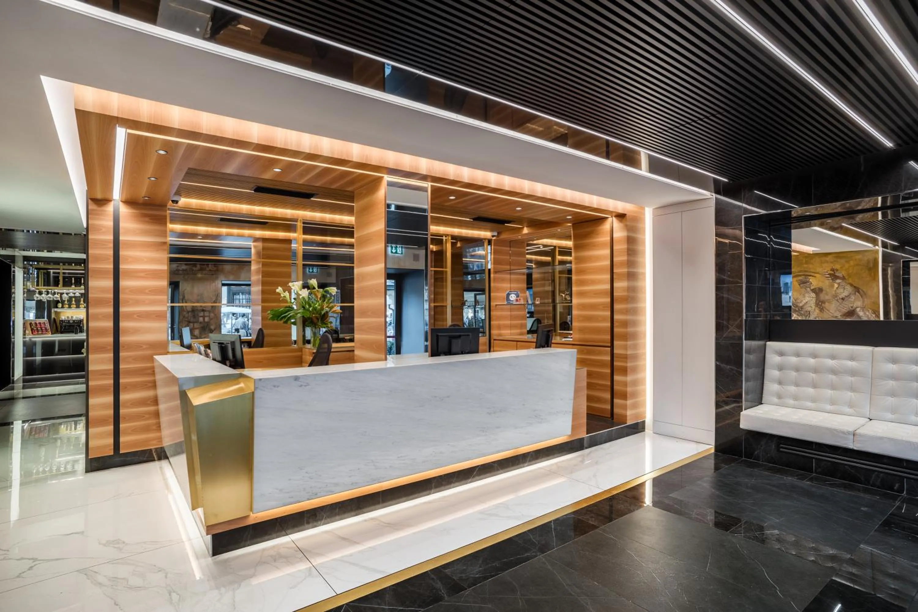 Lobby or reception in Hotel Mastino