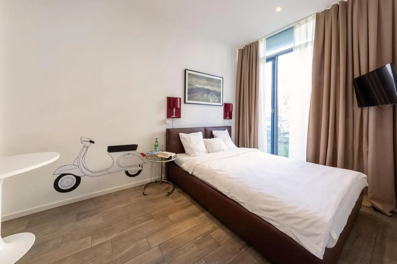 Bed in Brera Serviced Apartments Munich West