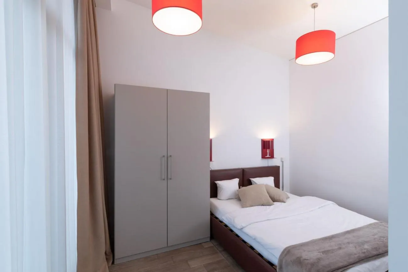 Bed in Brera Serviced Apartments Munich West