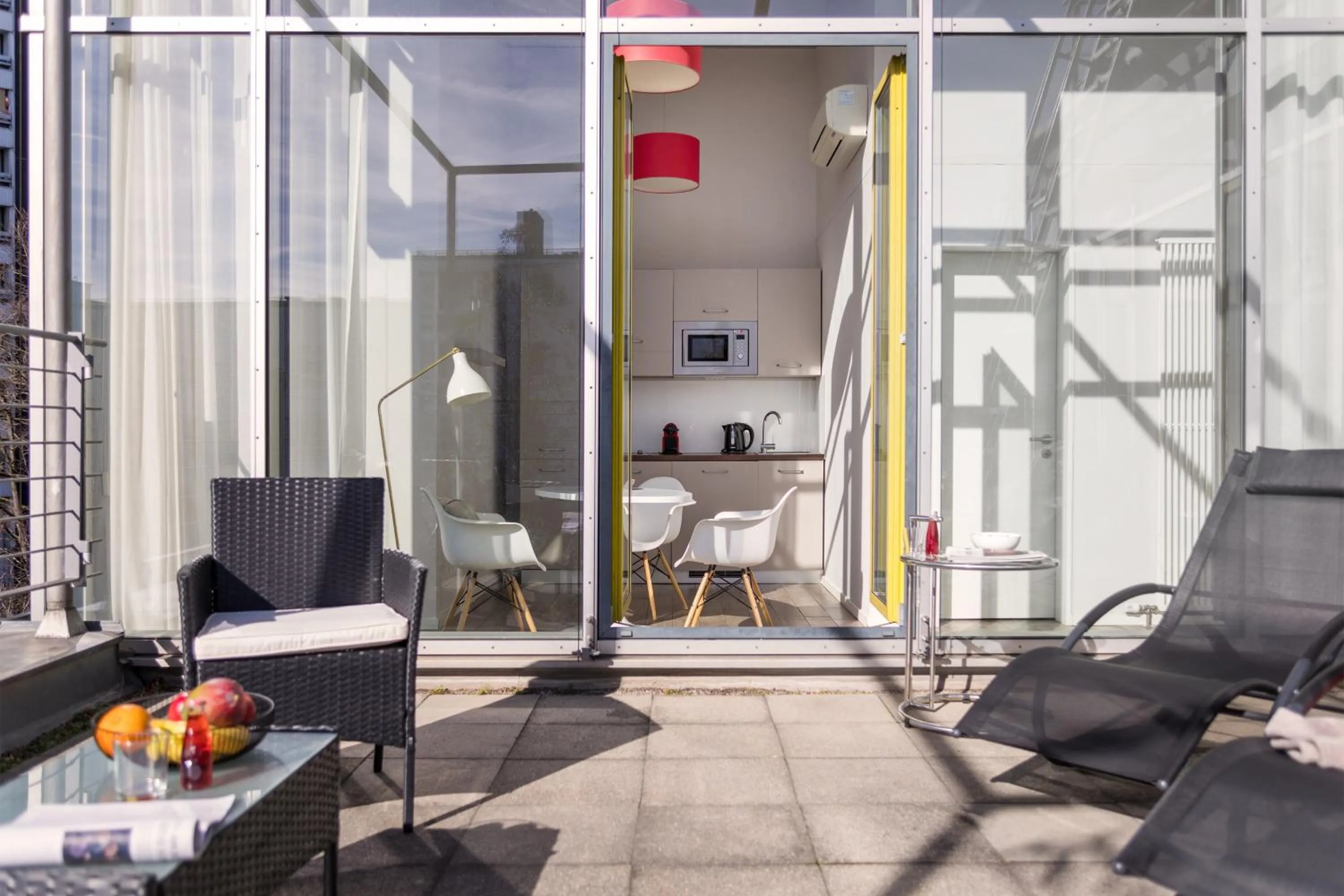 Balcony/Terrace in Brera Serviced Apartments Munich West