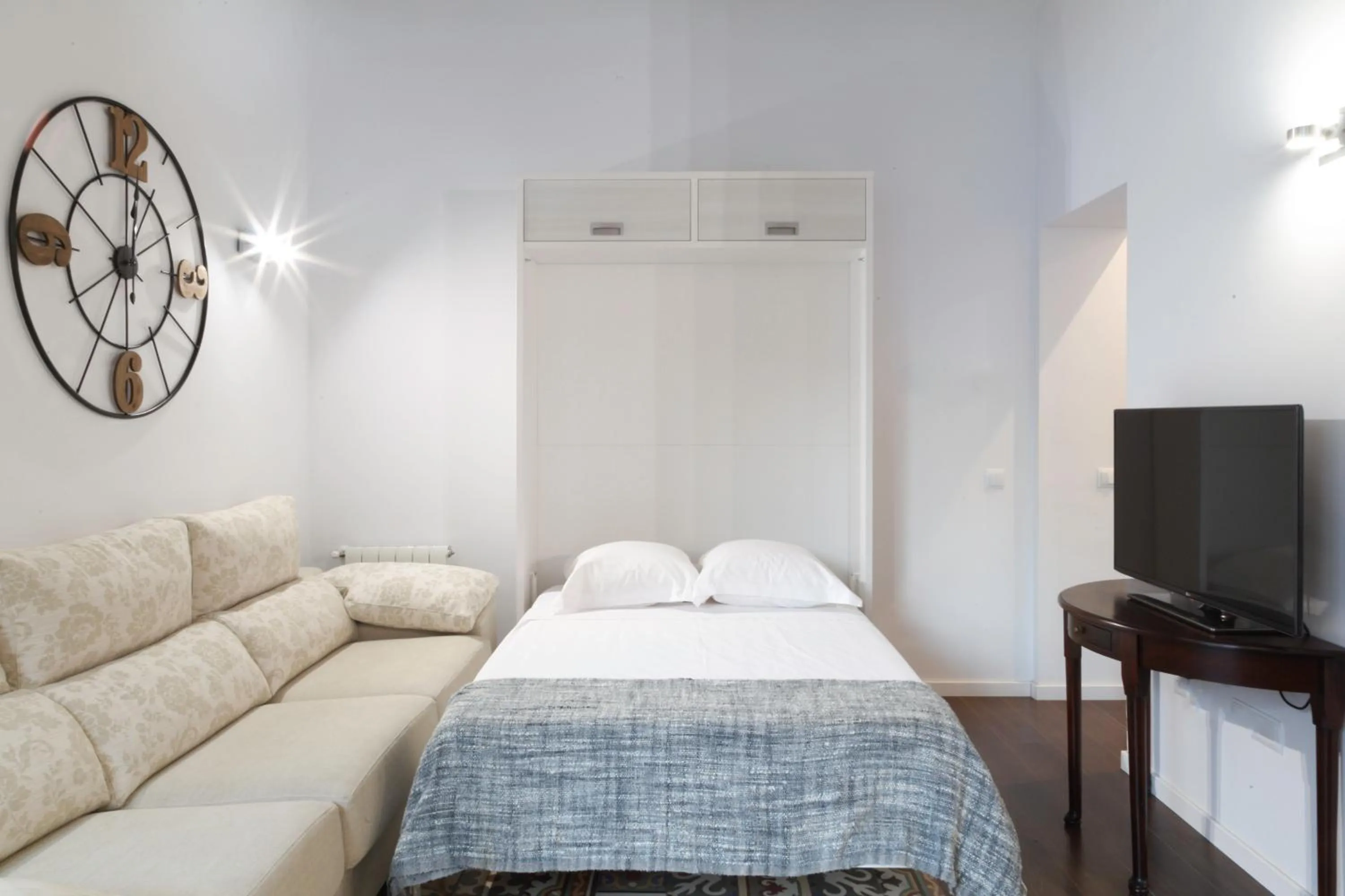 Bed in Posada Pilatos