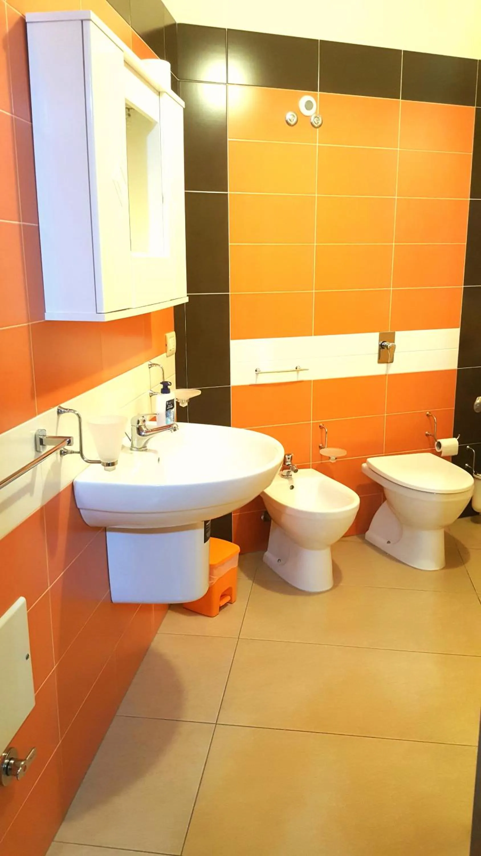 Bathroom in B&B La Villetta Gela