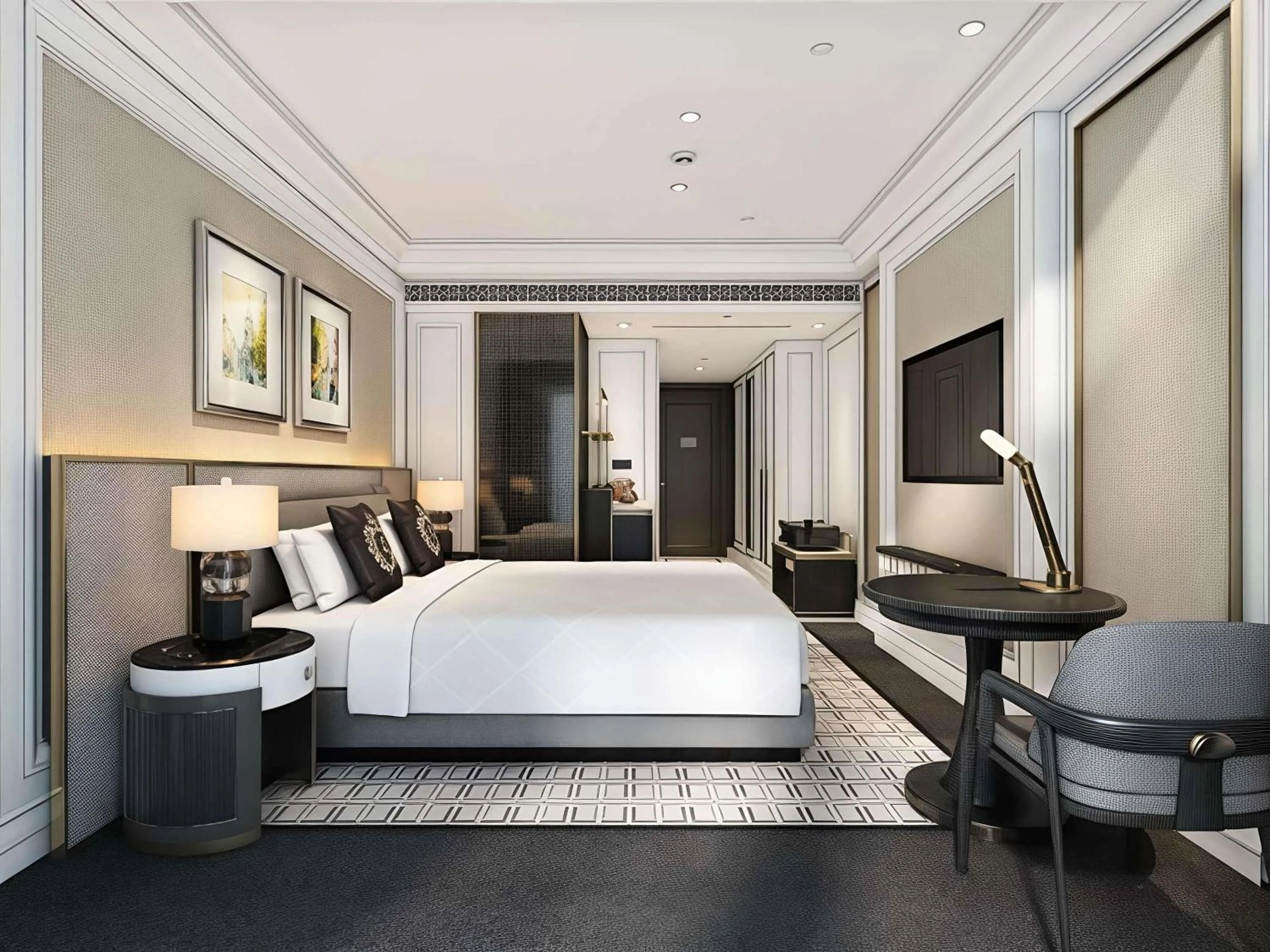 Bedroom, Bed in Pullman Beijing South - Newly Renovated