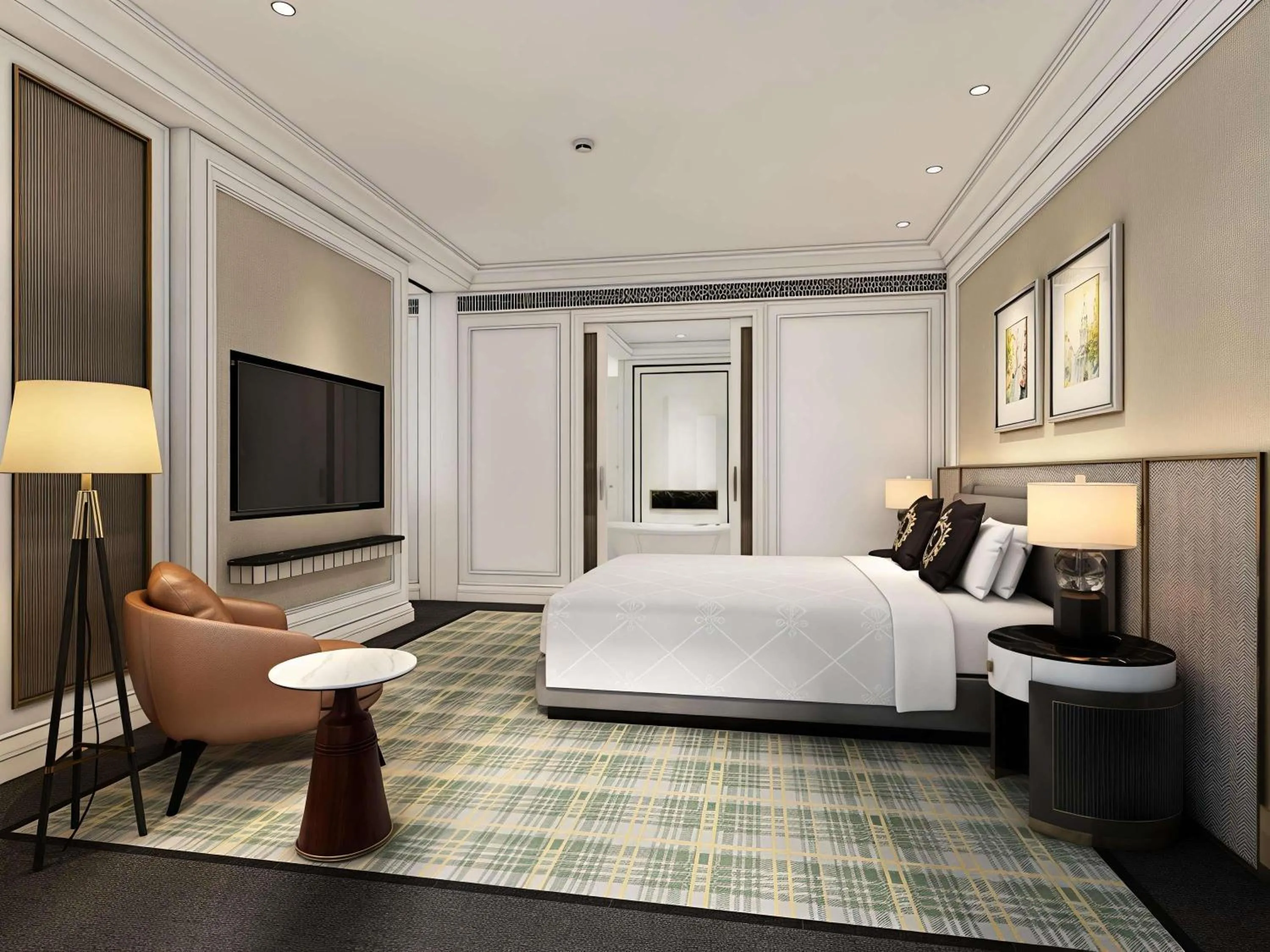 Bedroom, Bed in Pullman Beijing South - Newly Renovated