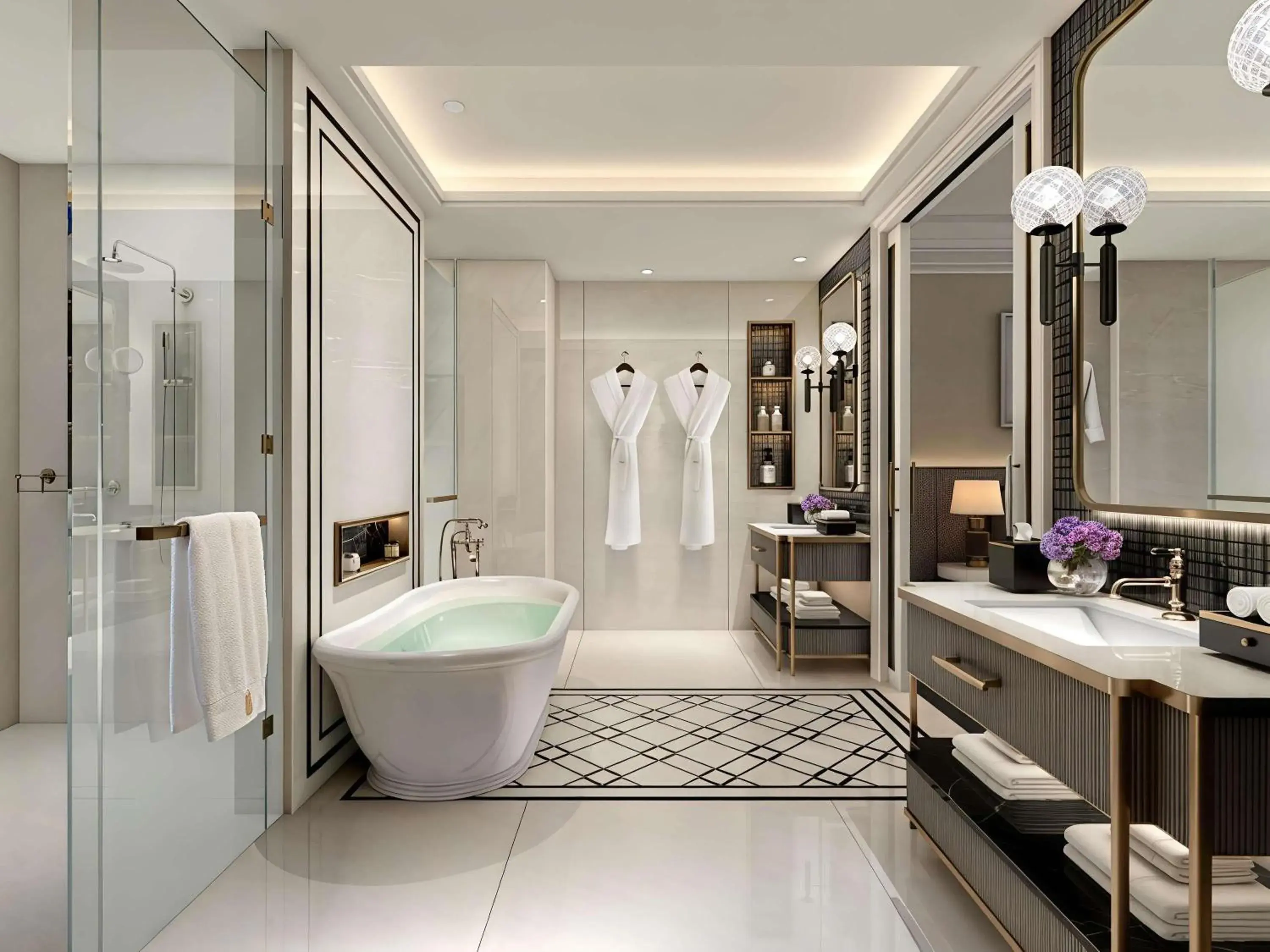 Deluxe Suite, Lounge Access, 1 King Size Bedroom and 1 Living Room, High Floor in Pullman Beijing South - Newly Renovated Deluxe Suite, Lounge Access, 1 King Size Bedroom and 1 Living Room, High Floor in Pullman Beijing South - Newly Renovated