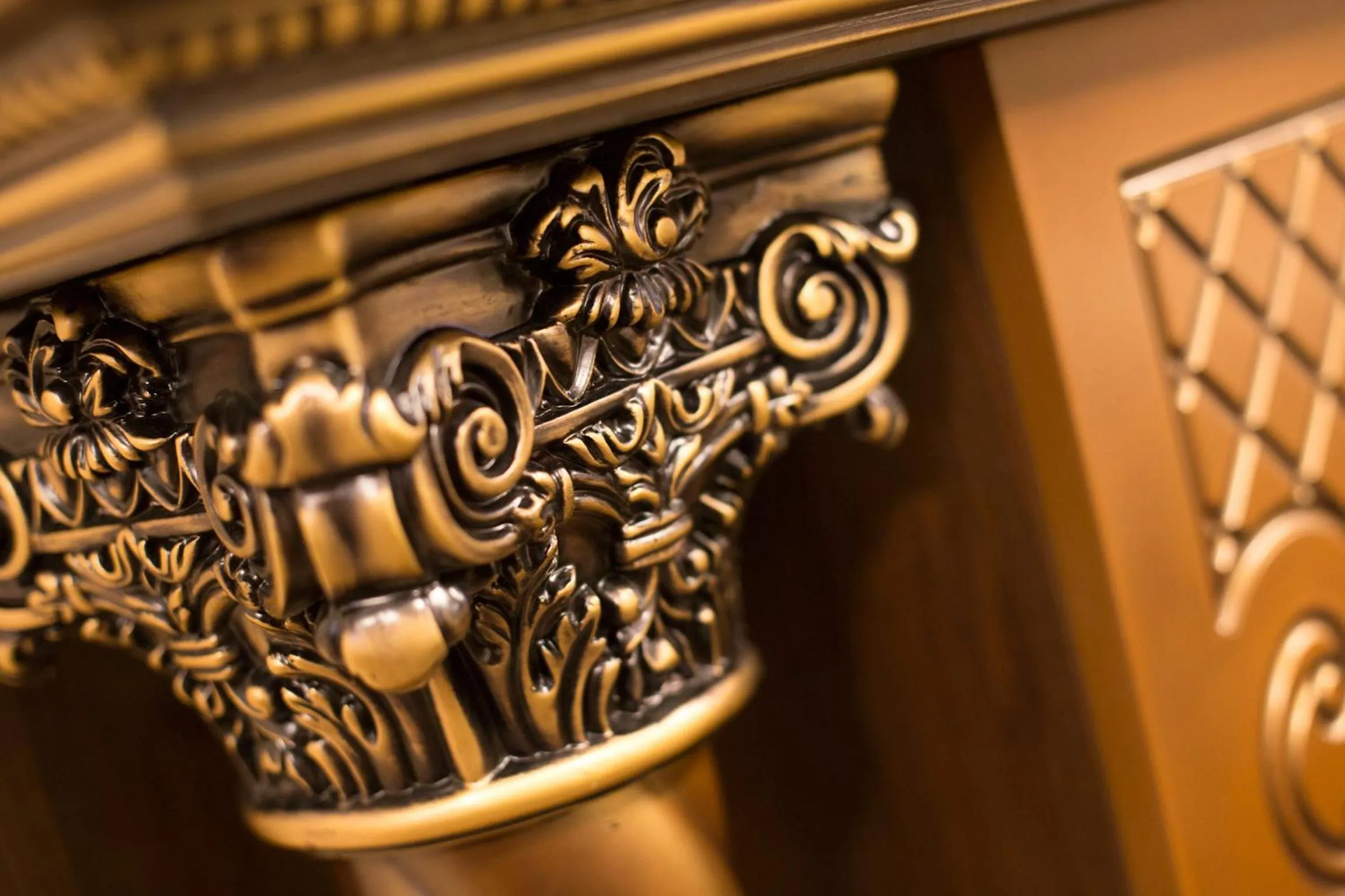 Decorative detail in Park Lane Hotel