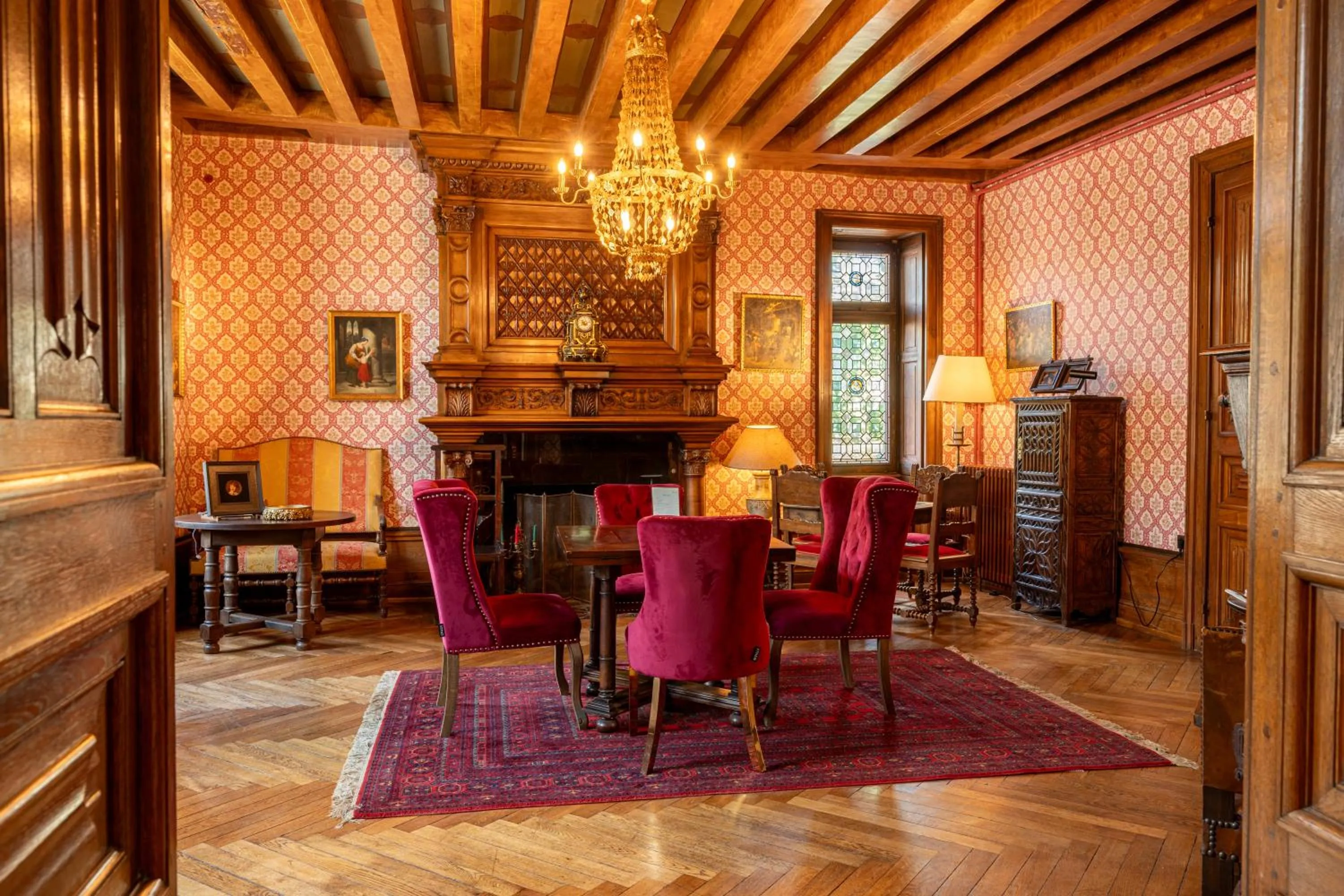 Living room in Le Manoir Saint Thomas