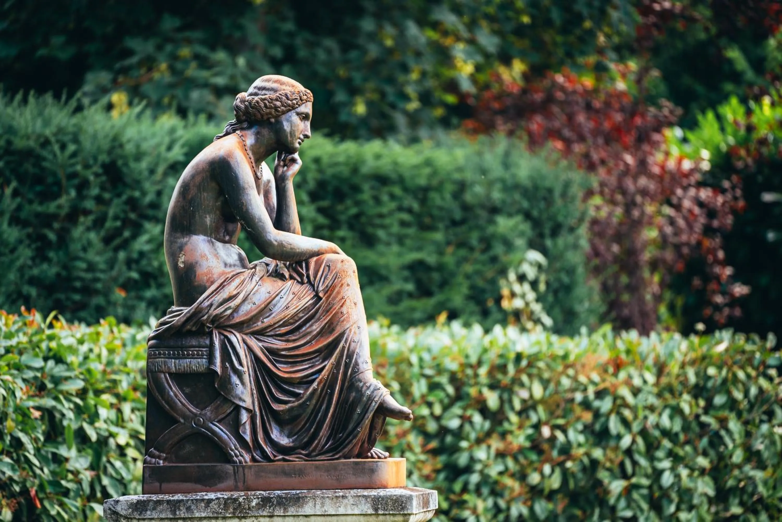 Garden in Le Manoir Saint Thomas