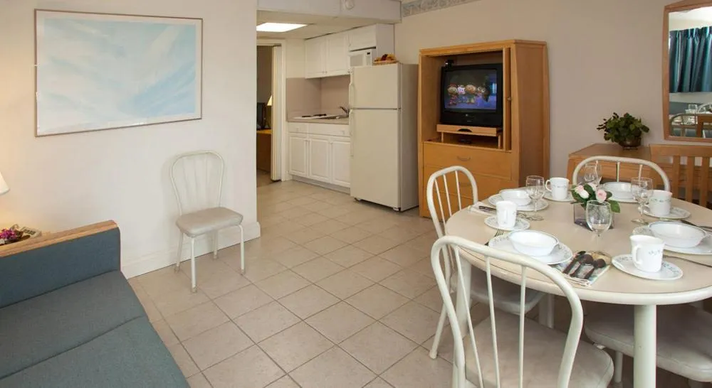 Kitchen or kitchenette in Lotus Inn