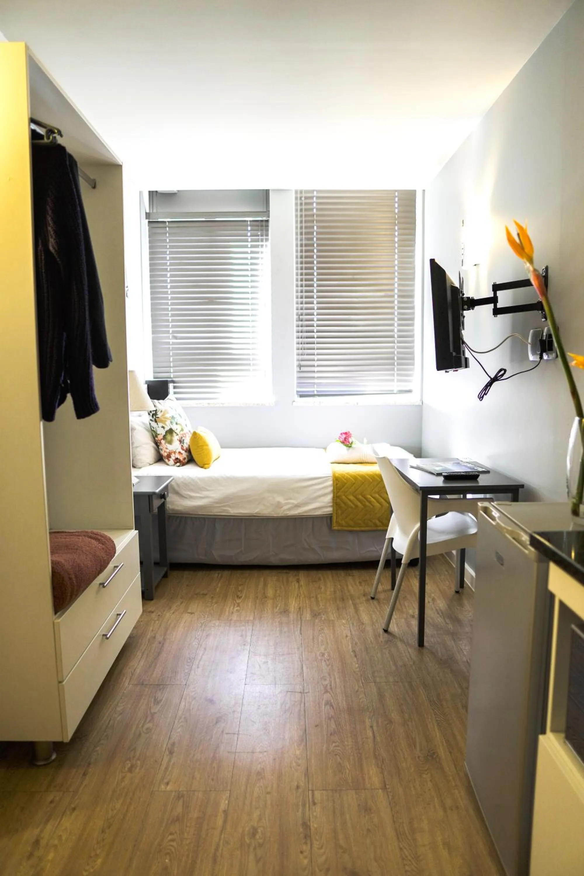 TV and multimedia, Bed in 106 On Adderley Accommodation