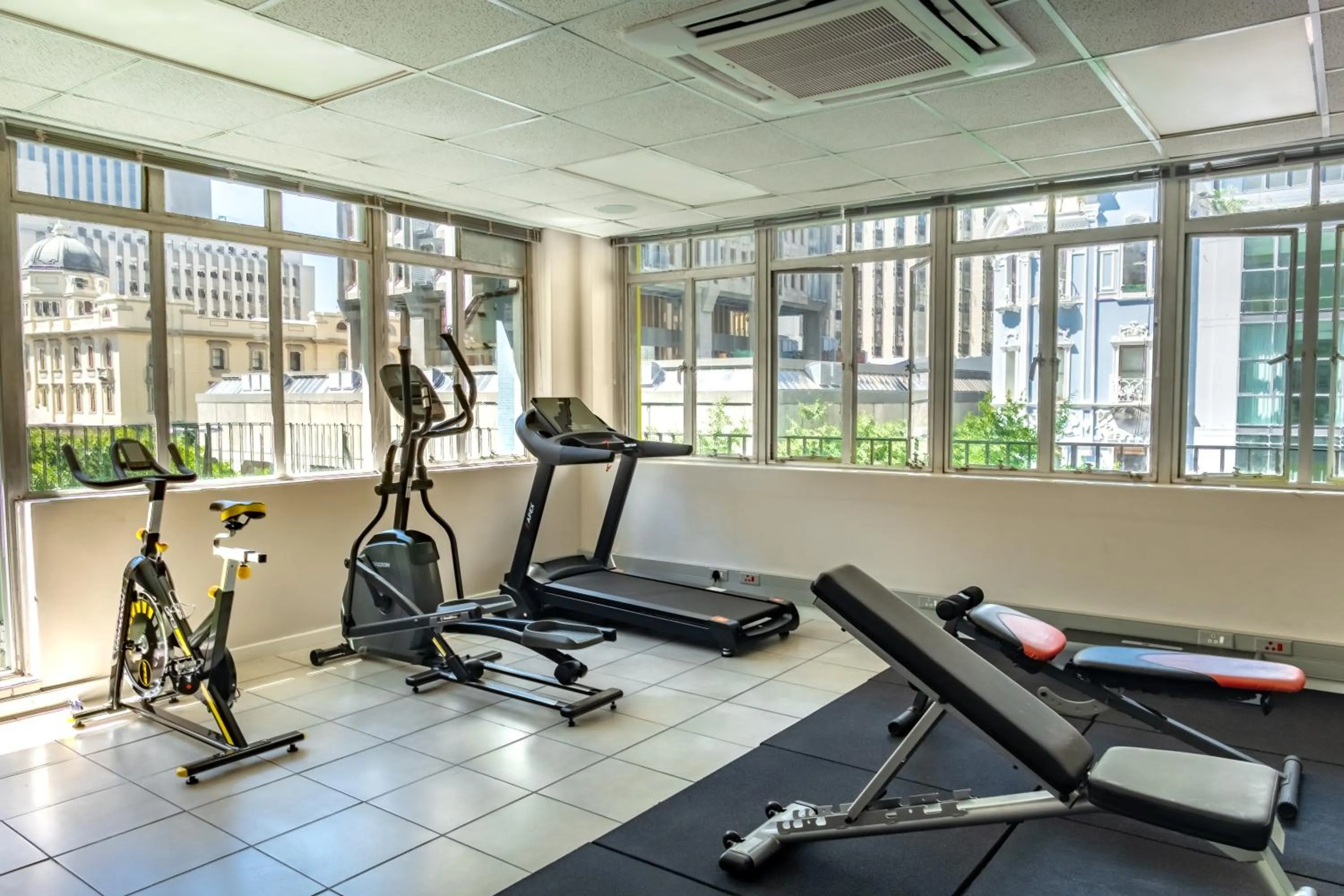 Fitness centre/facilities in 106 On Adderley Accommodation