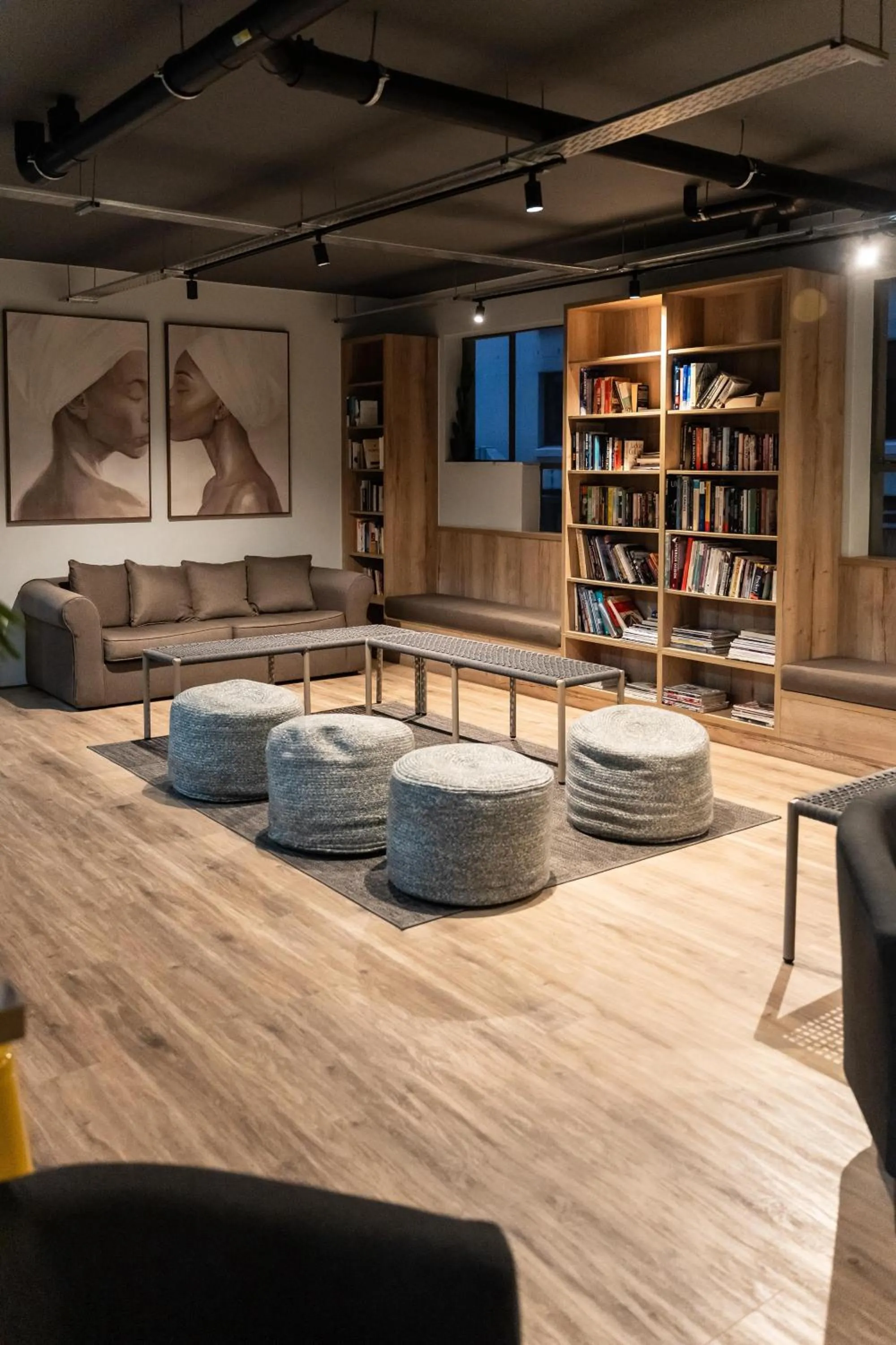 Library in 106 On Adderley Accommodation