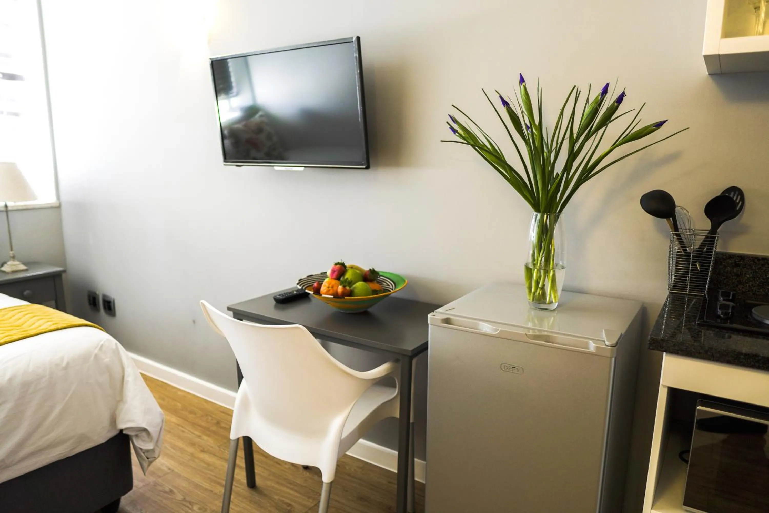 Seating area in 106 On Adderley Accommodation