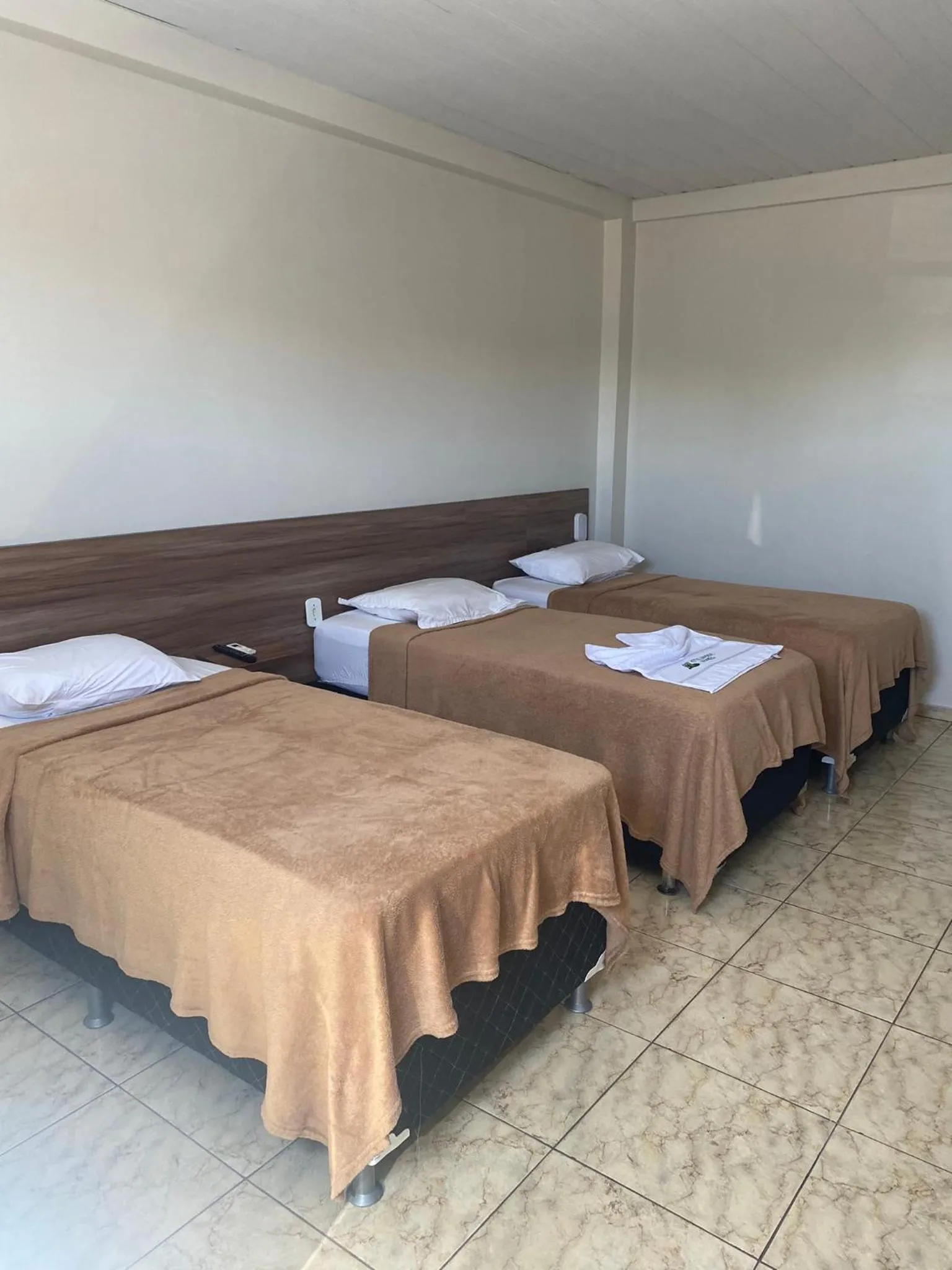 Bed in Hotel Verde Mares