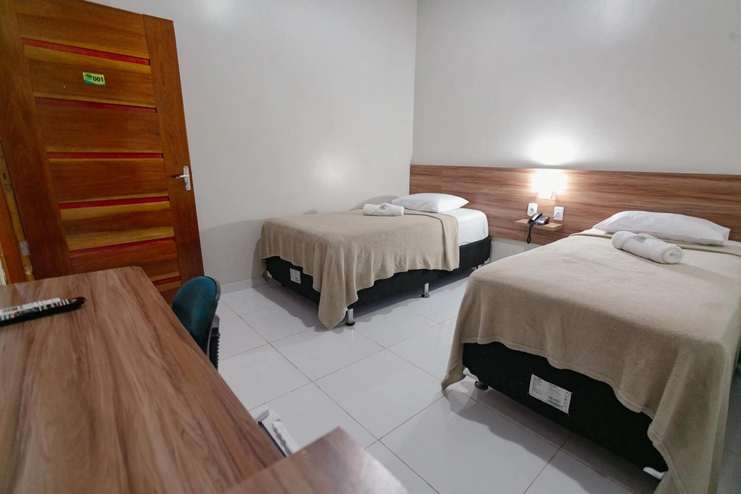 Bed in Hotel Verde Mares