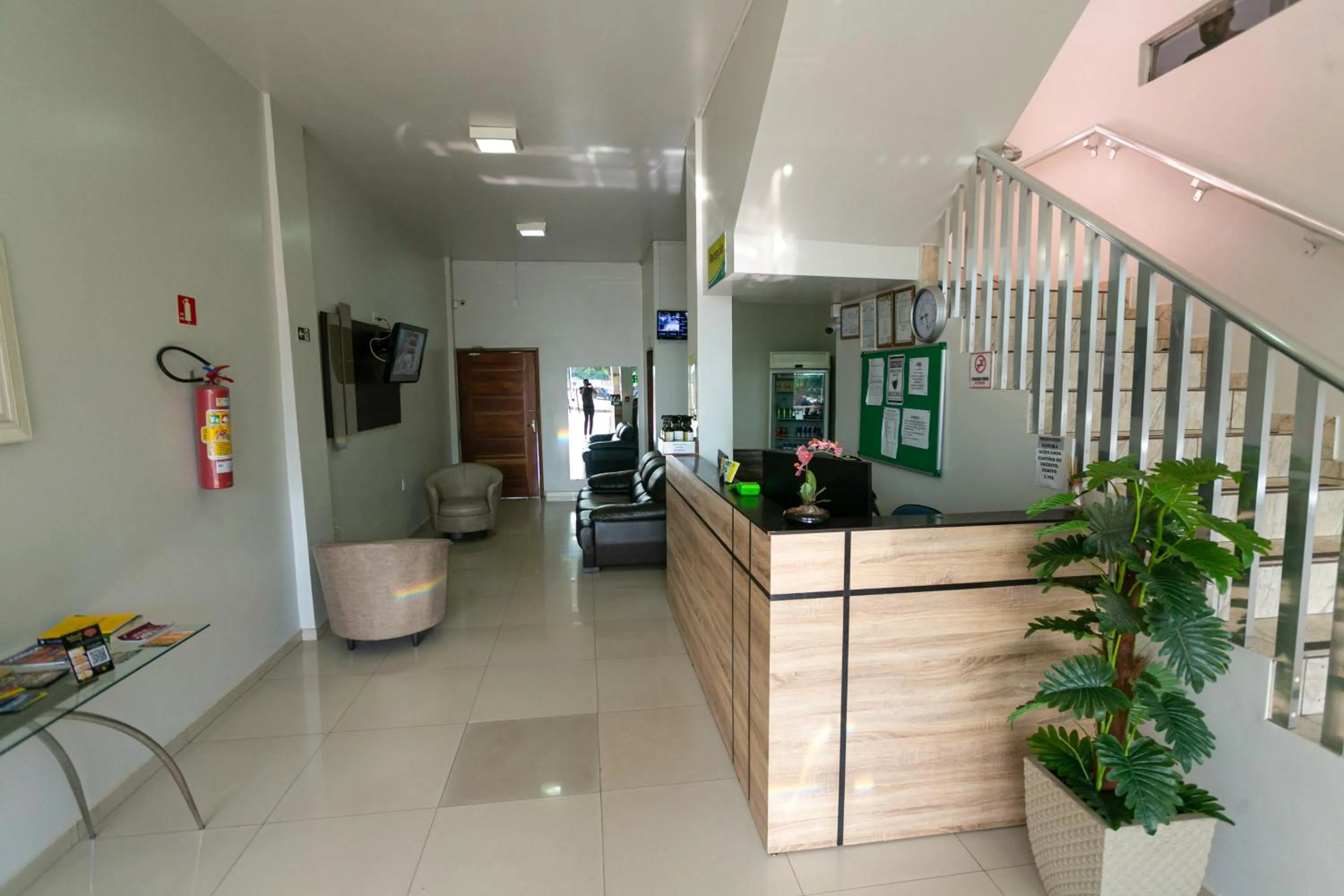 Lobby or reception in Hotel Verde Mares