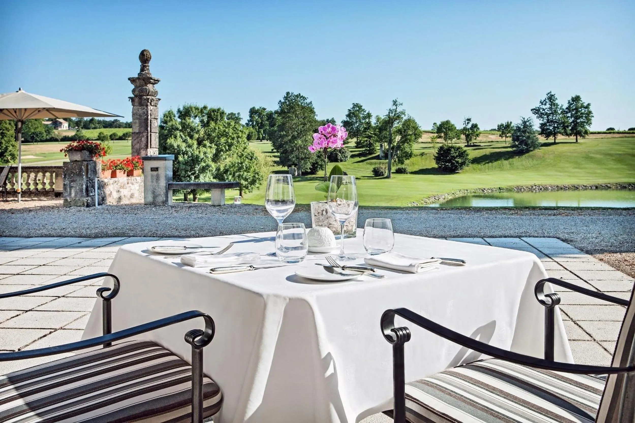 Restaurant/places to eat in Château des Vigiers