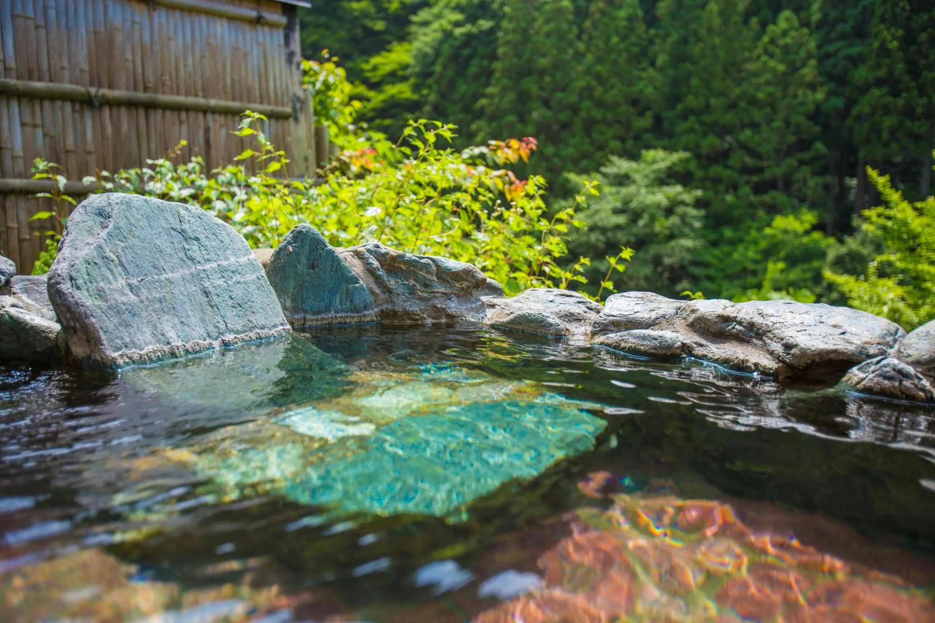 Hot Spring Bath in Minakamisansou