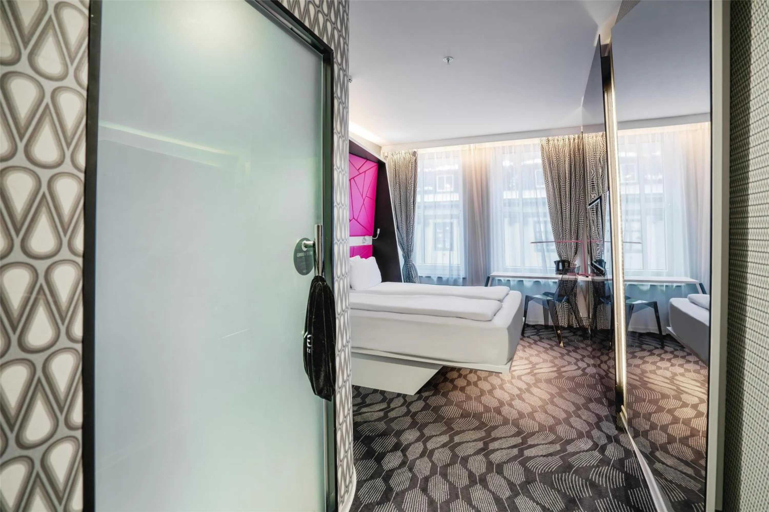 Bedroom, Bed in Prize by Radisson, Xhibition Bergen City