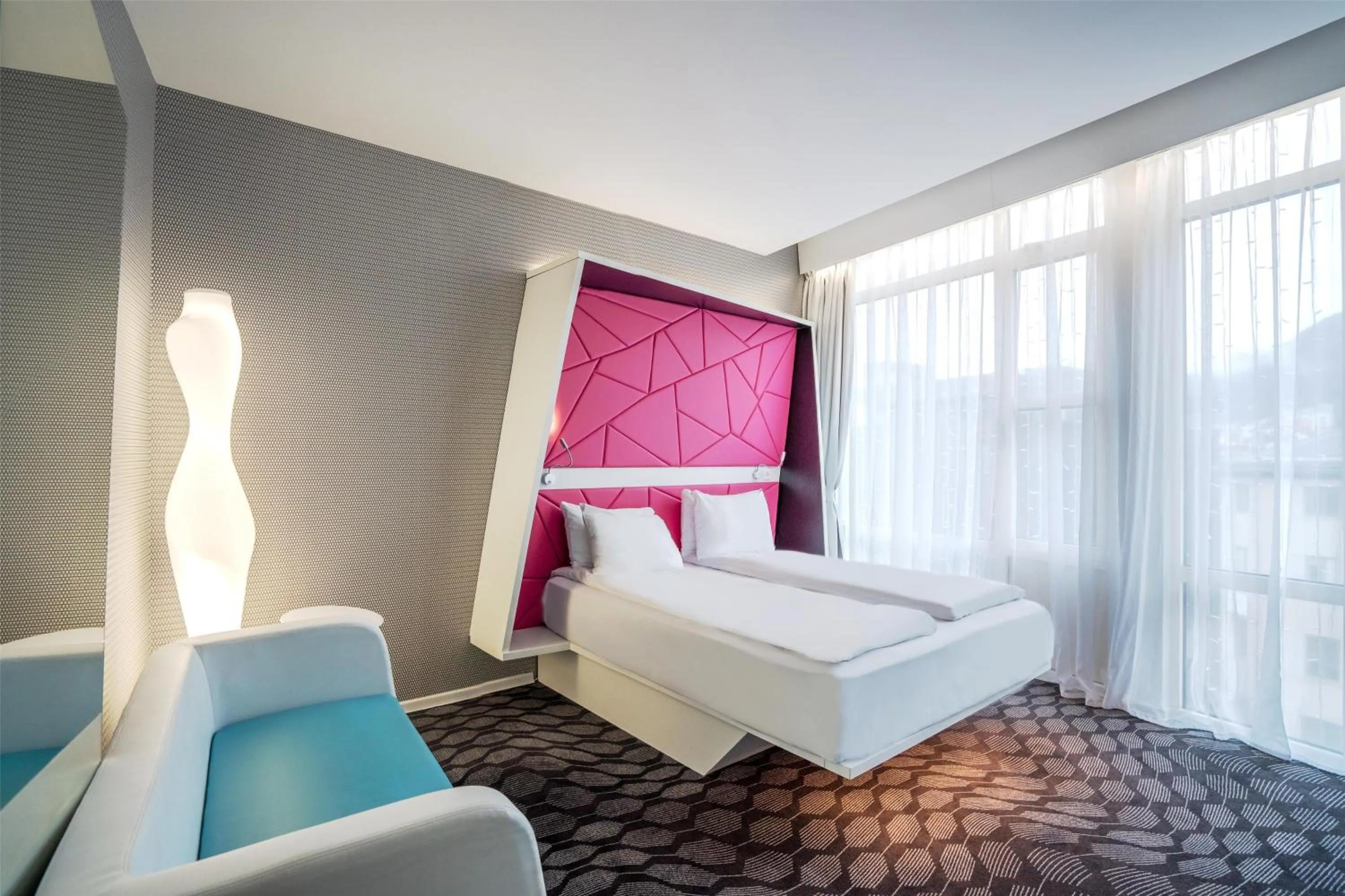 Bedroom, Bed in Prize by Radisson, Xhibition Bergen City