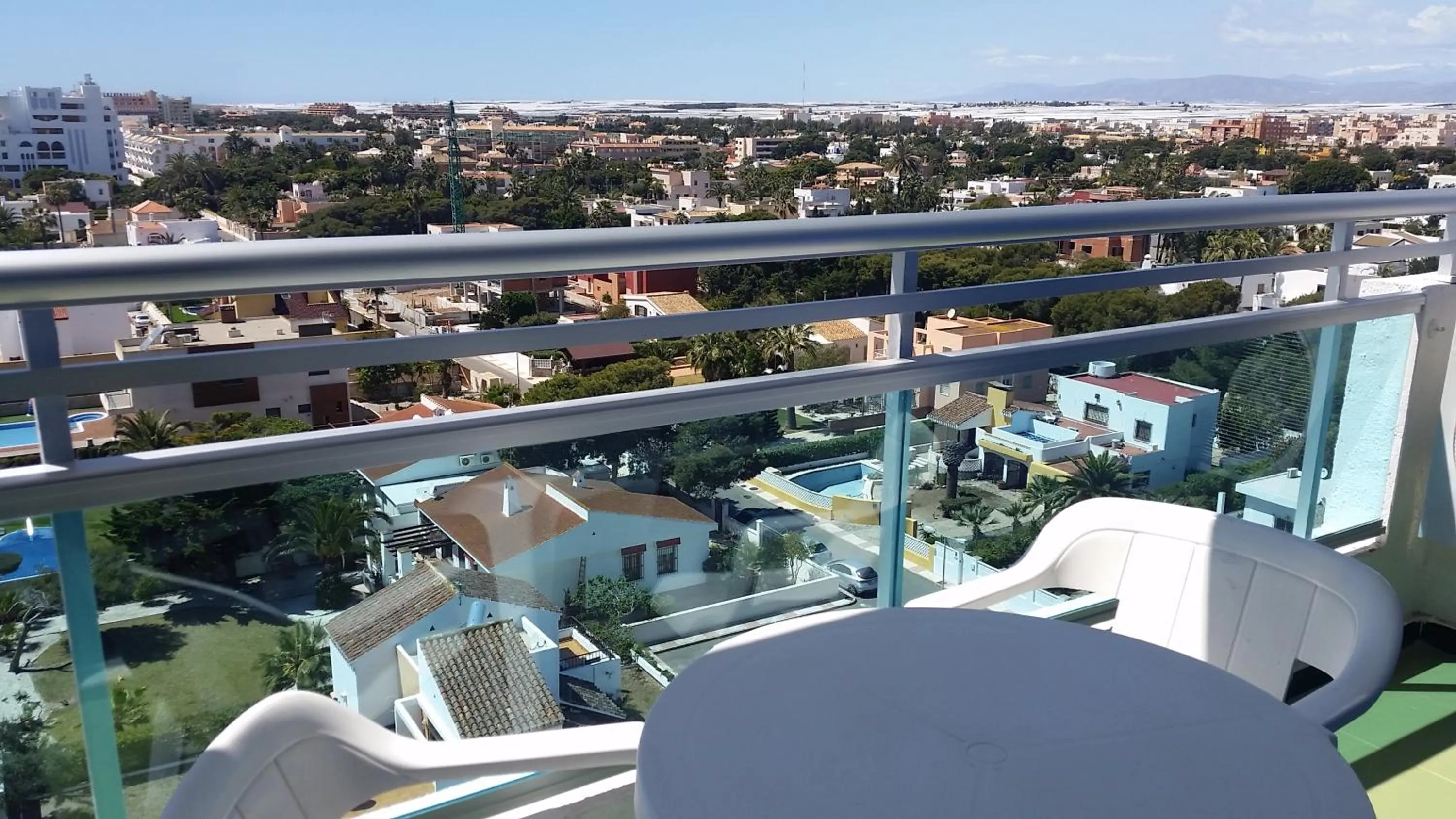 Balcony/Terrace in Destinos de Sol Roquetas de Mar - Montepío Minería