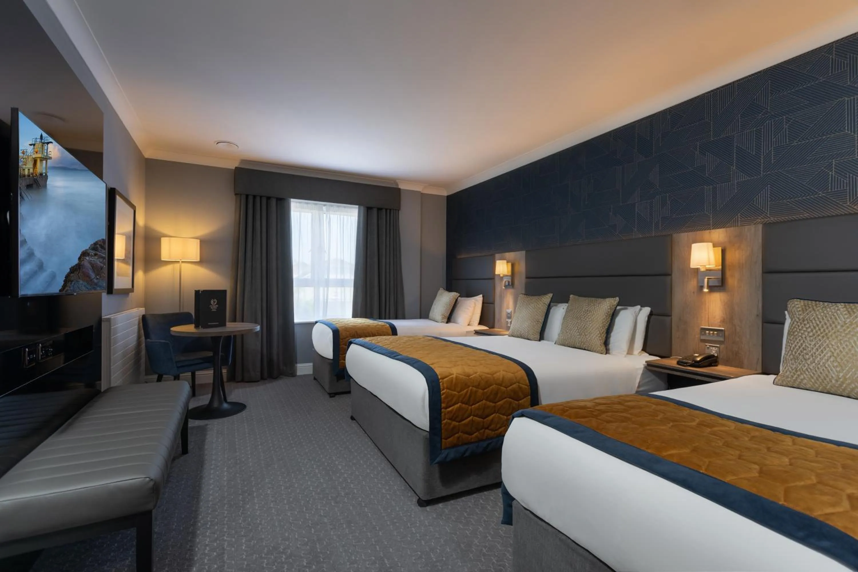 Bed in Clybaun Hotel