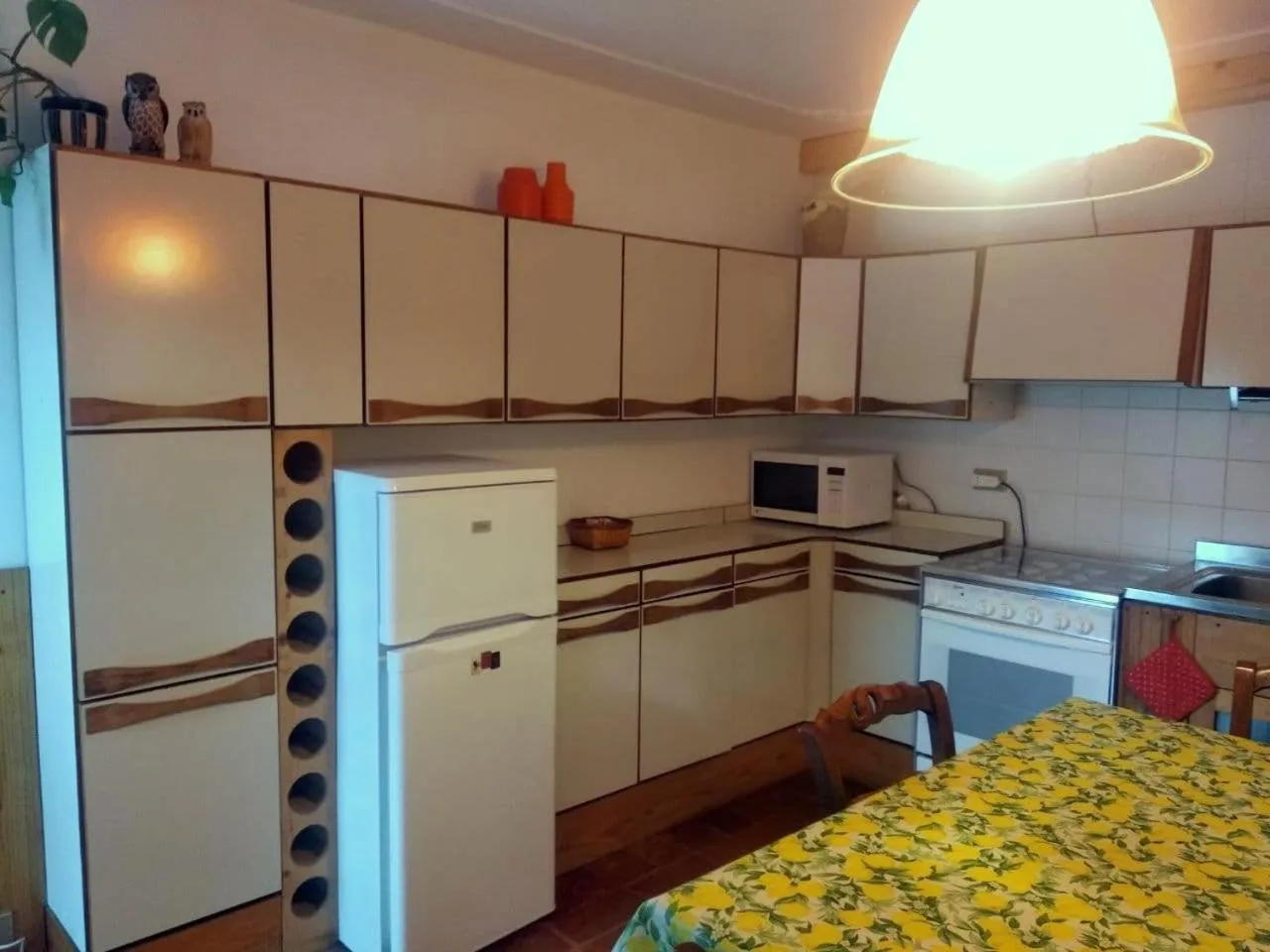 Kitchen or kitchenette in Ca' del Vento B&B