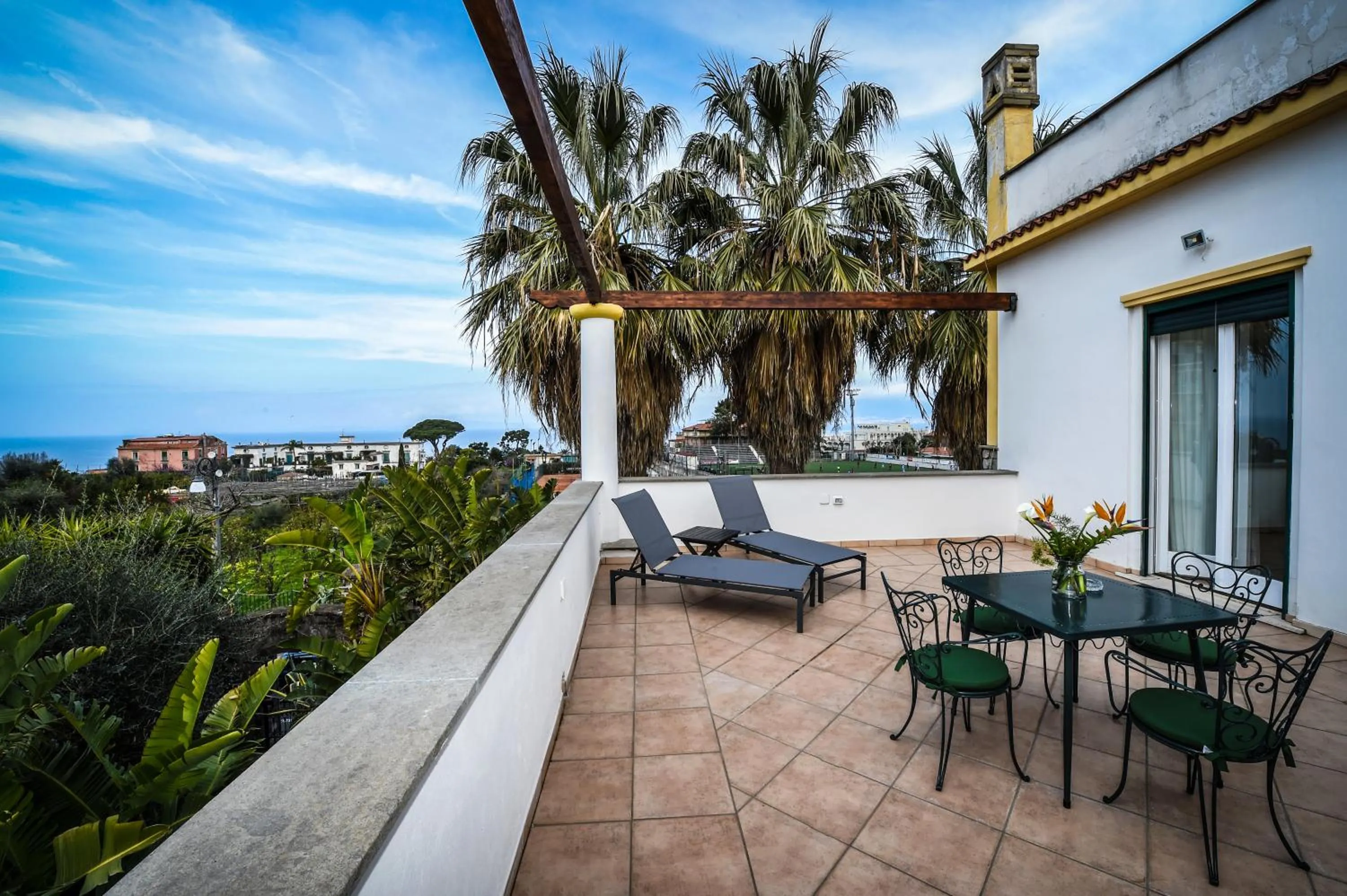 Balcony/Terrace in Bella Sorrento B&B