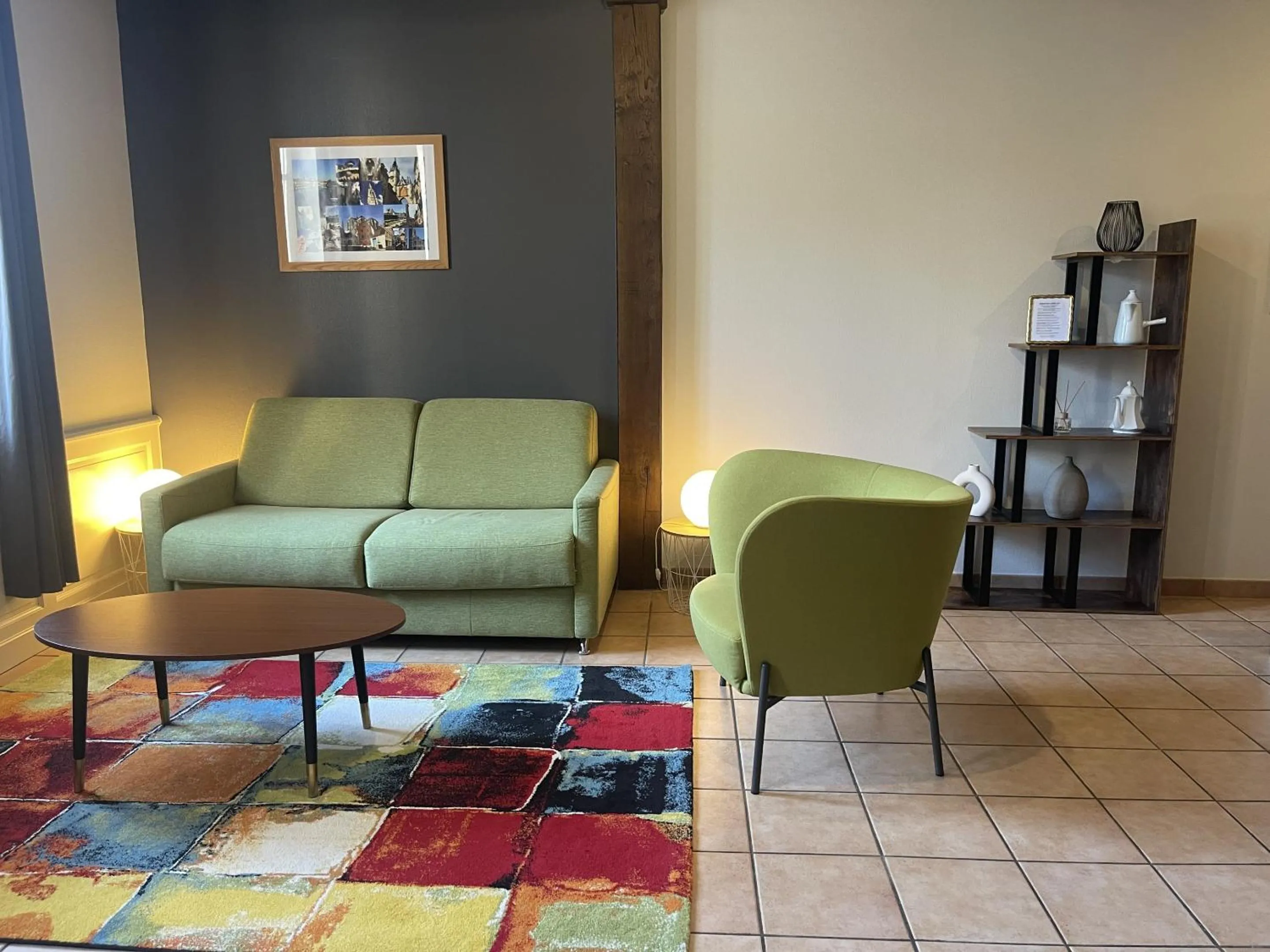 Living room in Appartement Le Coche d'Eau Auxerre Les Quais