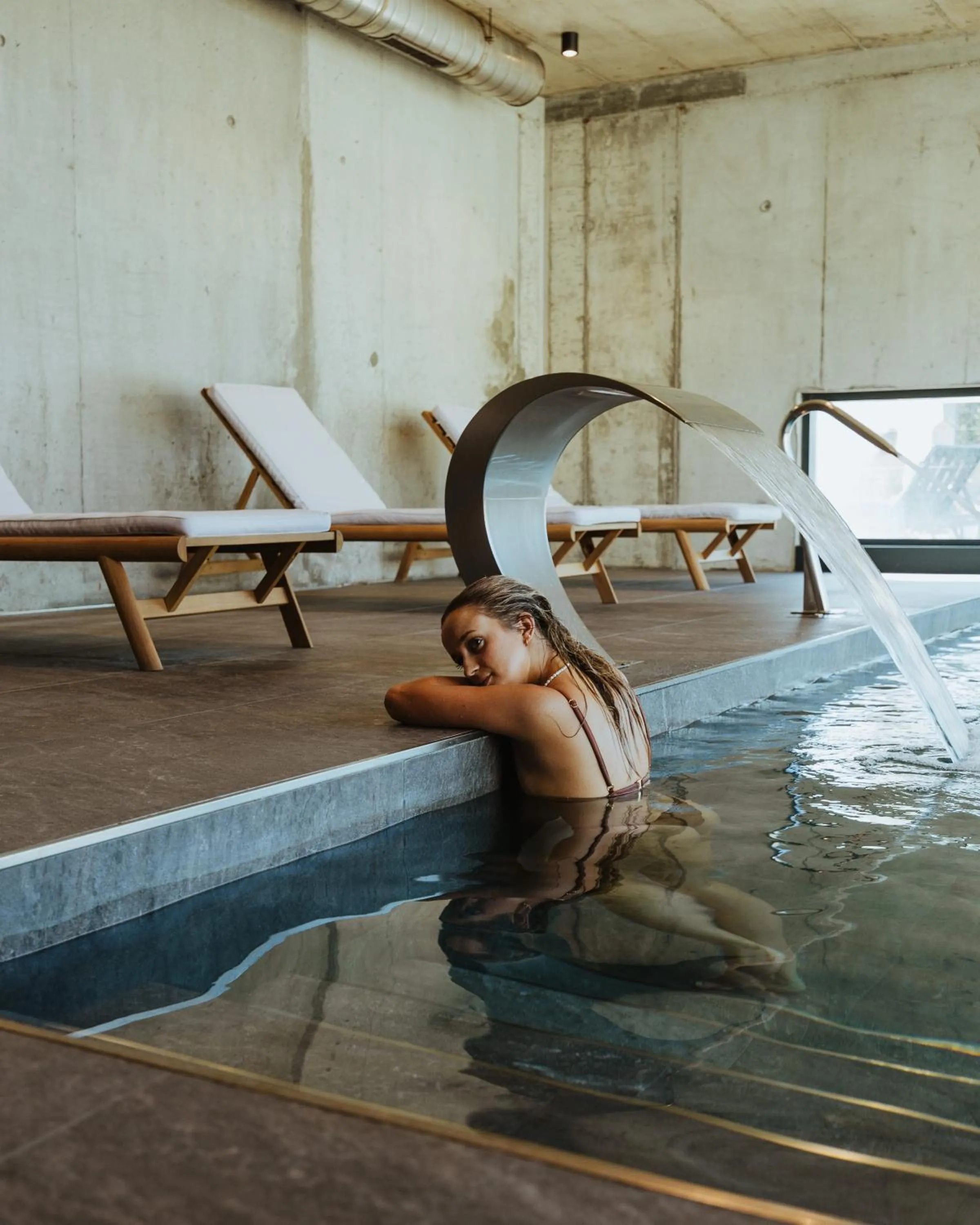 Swimming pool in Borralha Hotel, Restaurante & Spa