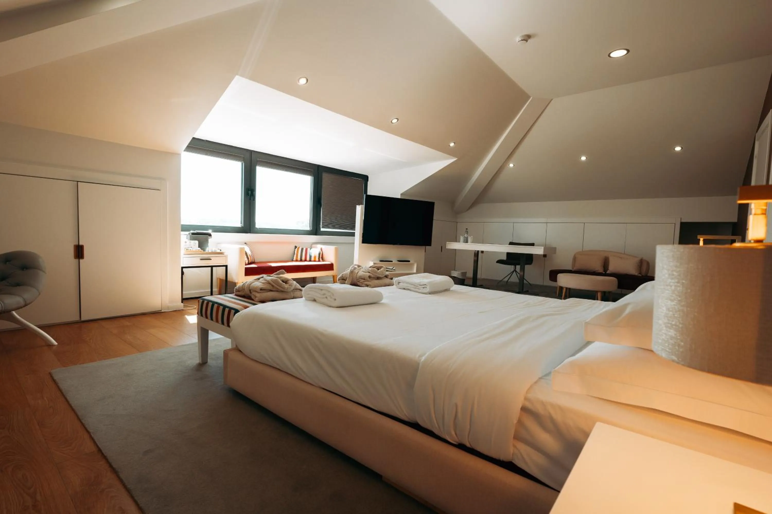 Bed in Borralha Hotel, Restaurante & Spa