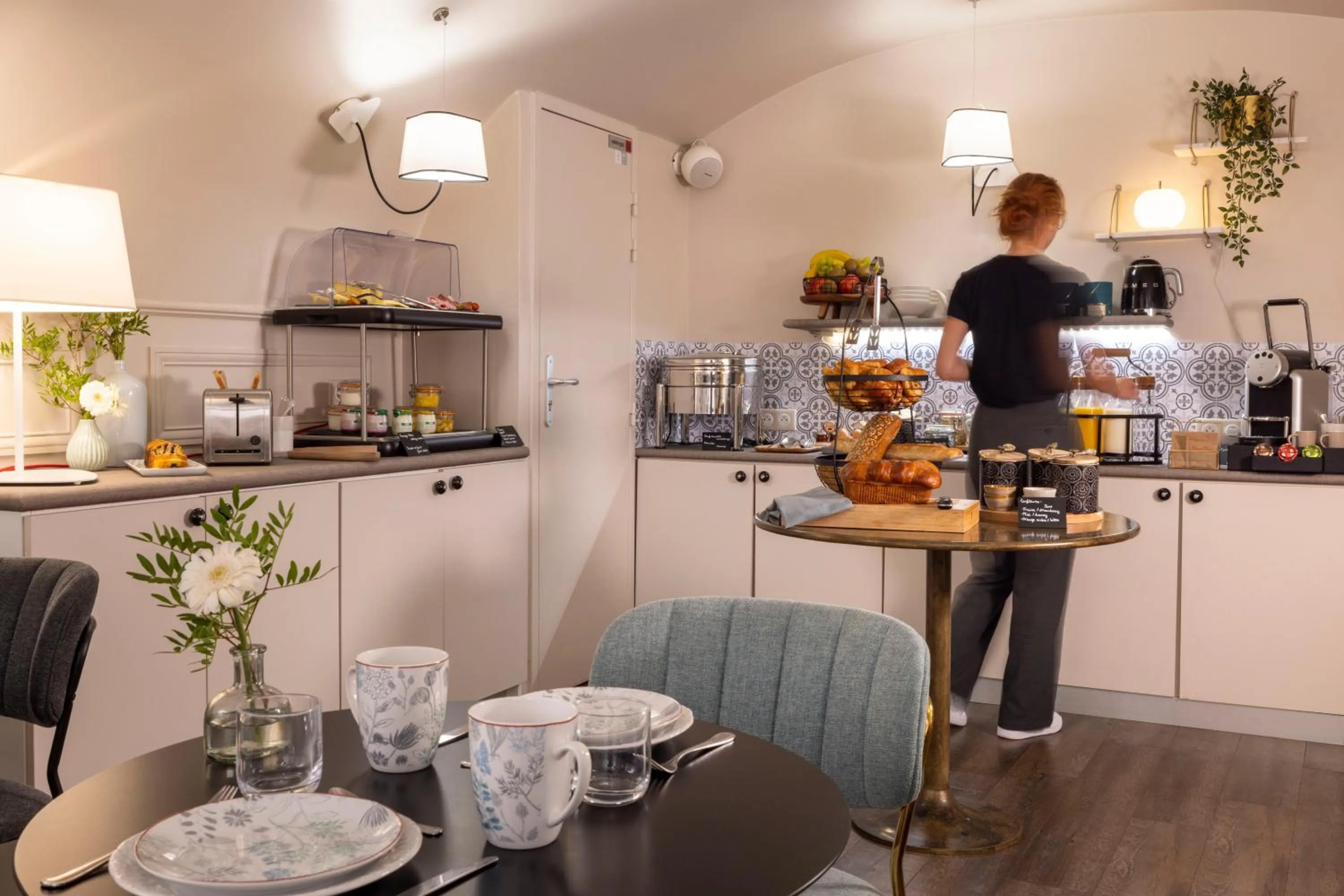 Breakfast in Hôtel Madeleine Haussmann