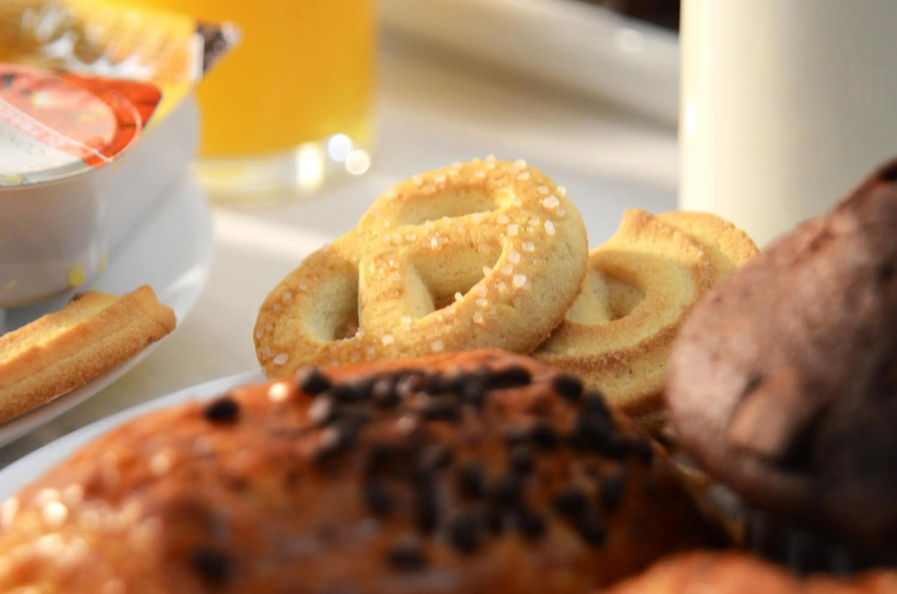 Buffet breakfast in Hotel Giulio Cesare
