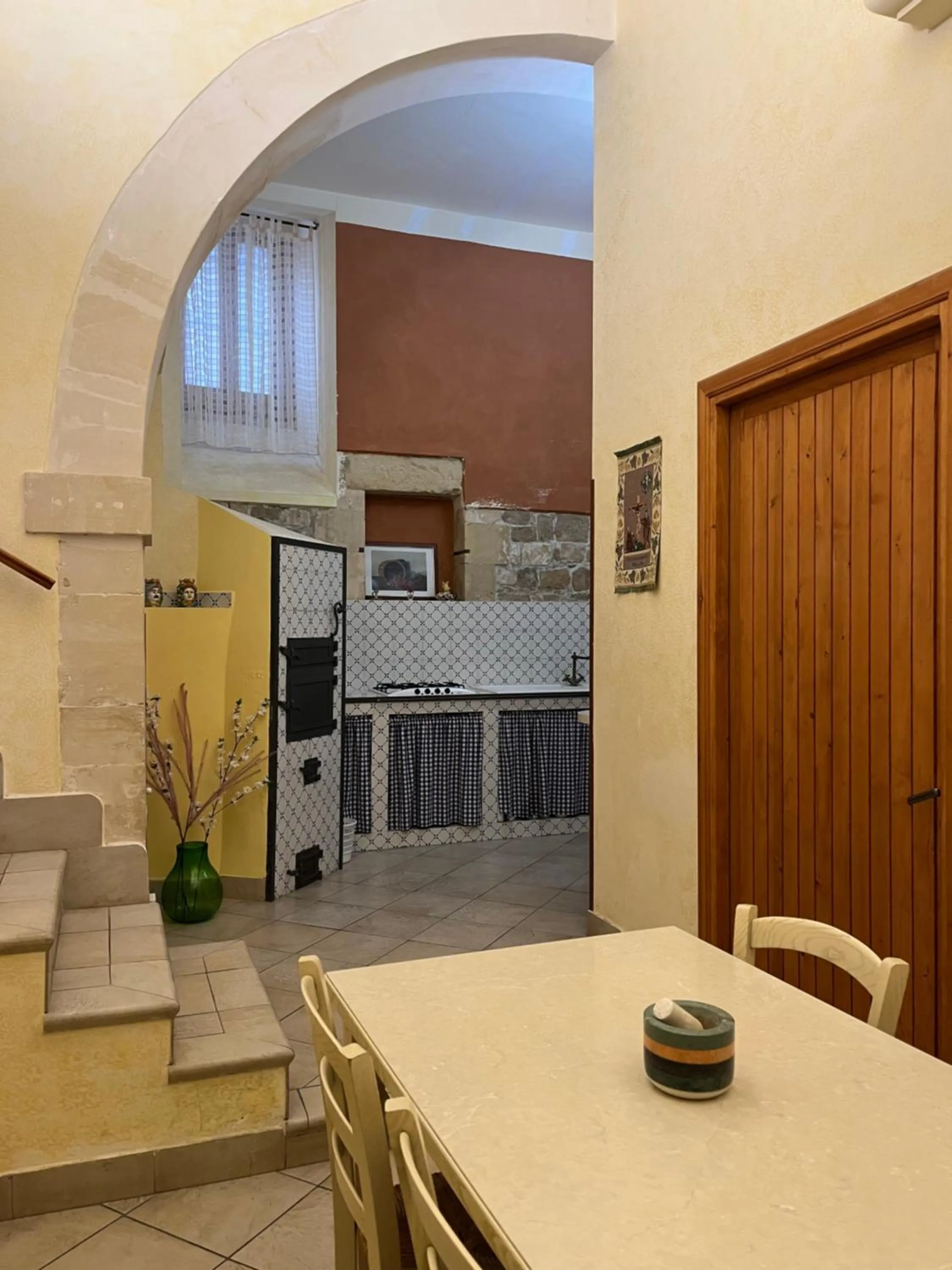 Kitchen or kitchenette in B&b Candido Vacanze