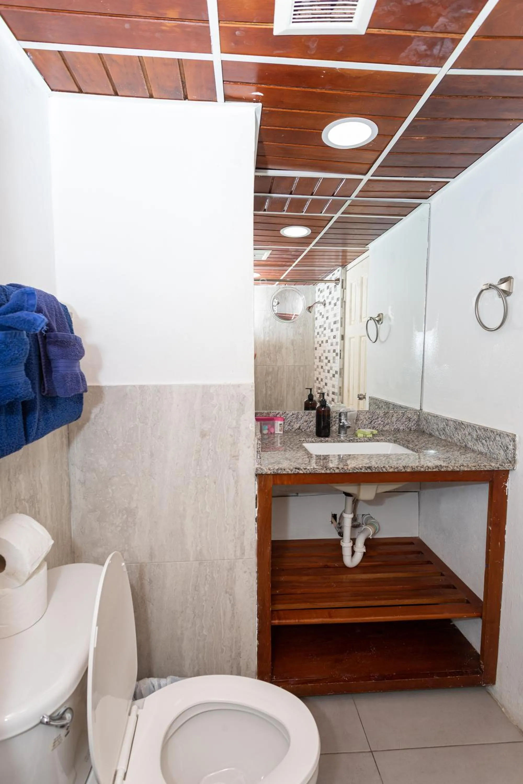 Shower in Montego Bay Club Apartments