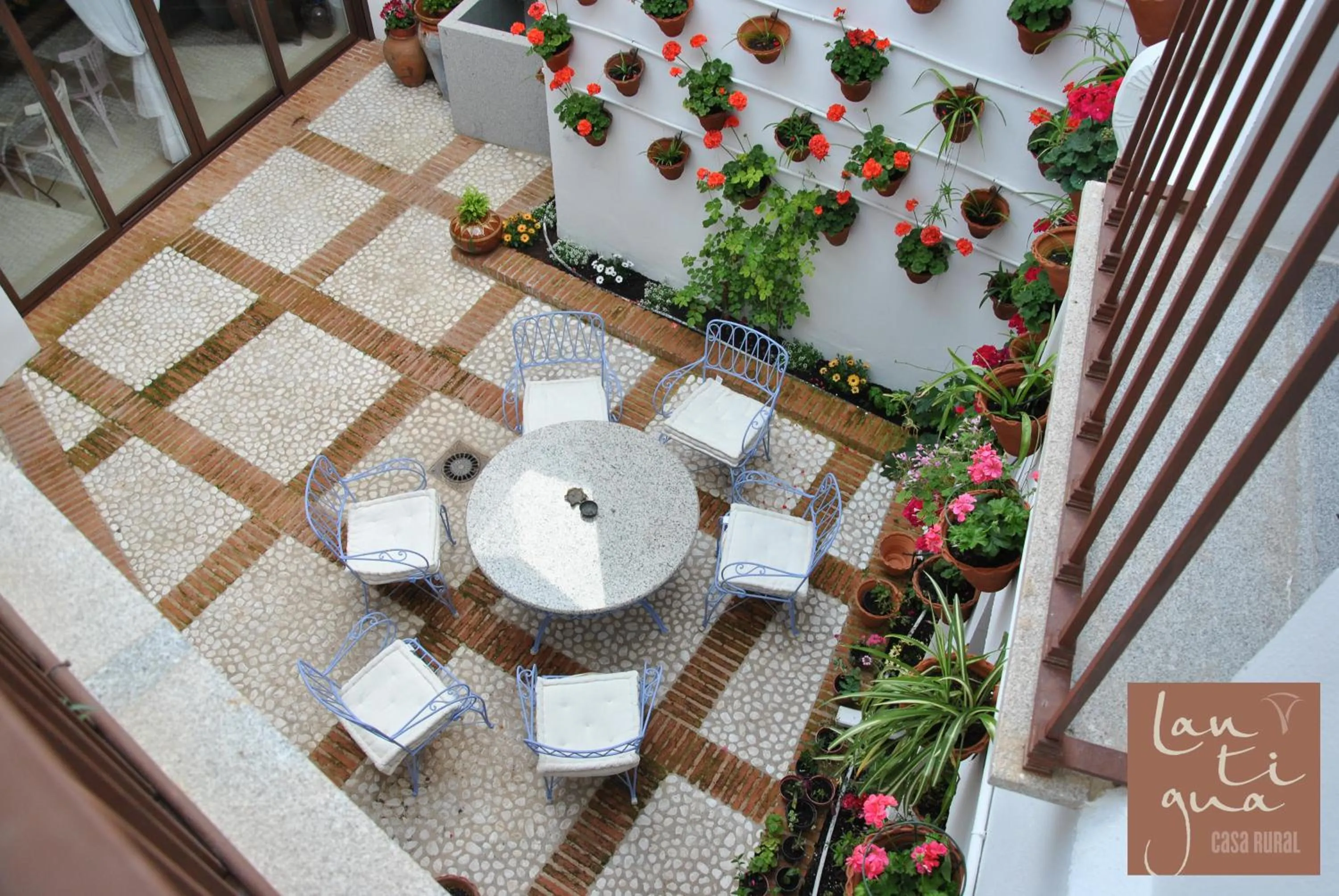 Balcony/Terrace in LANTIGUA CASA RURAL