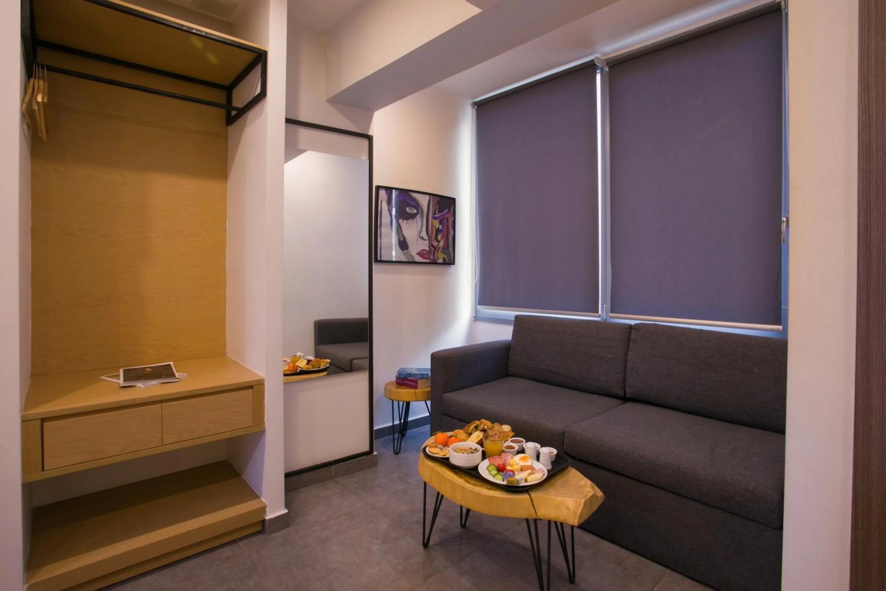 Living room in White Luxury