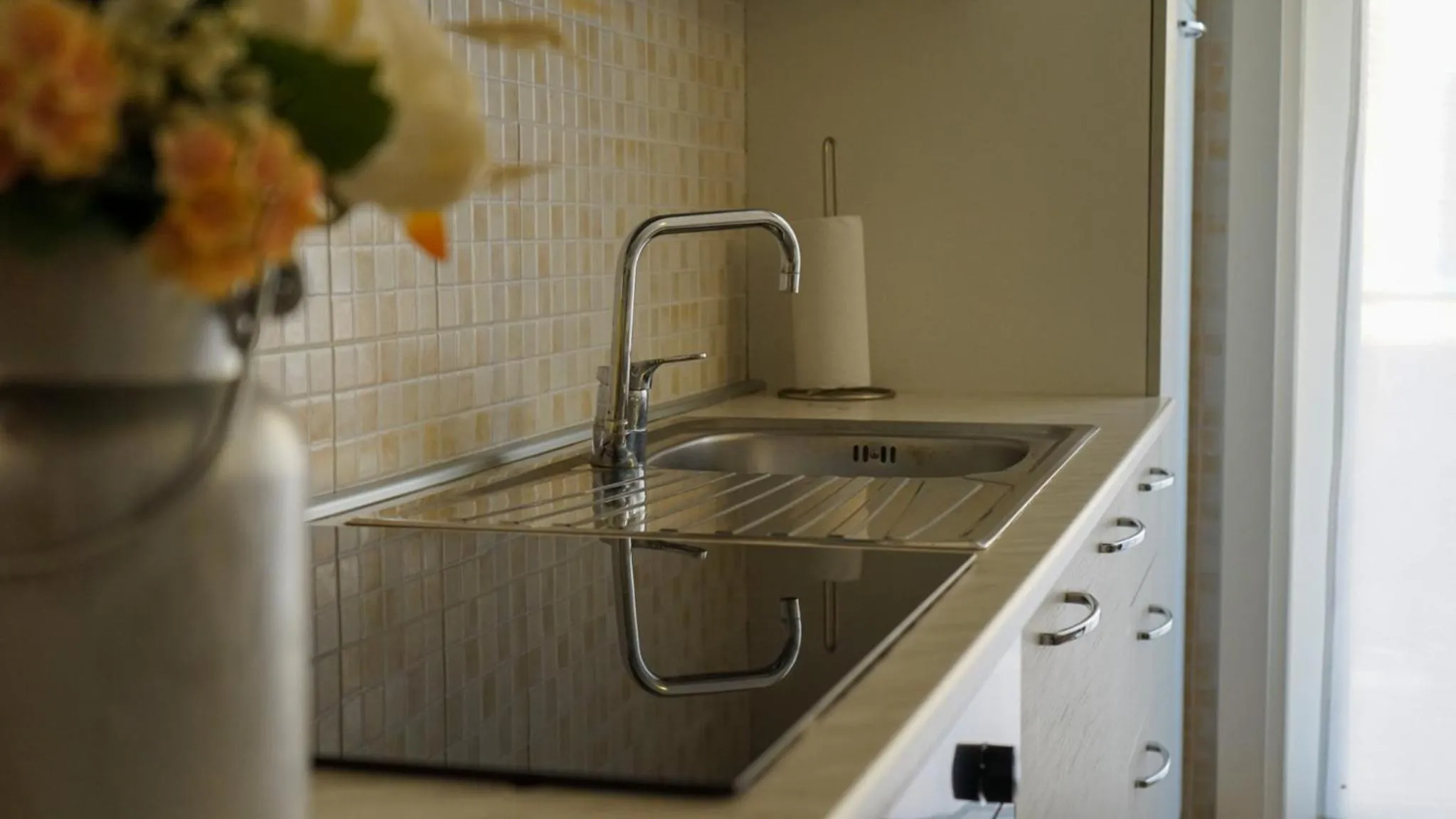 Kitchen or kitchenette in Bed & Breakfast La Pilona