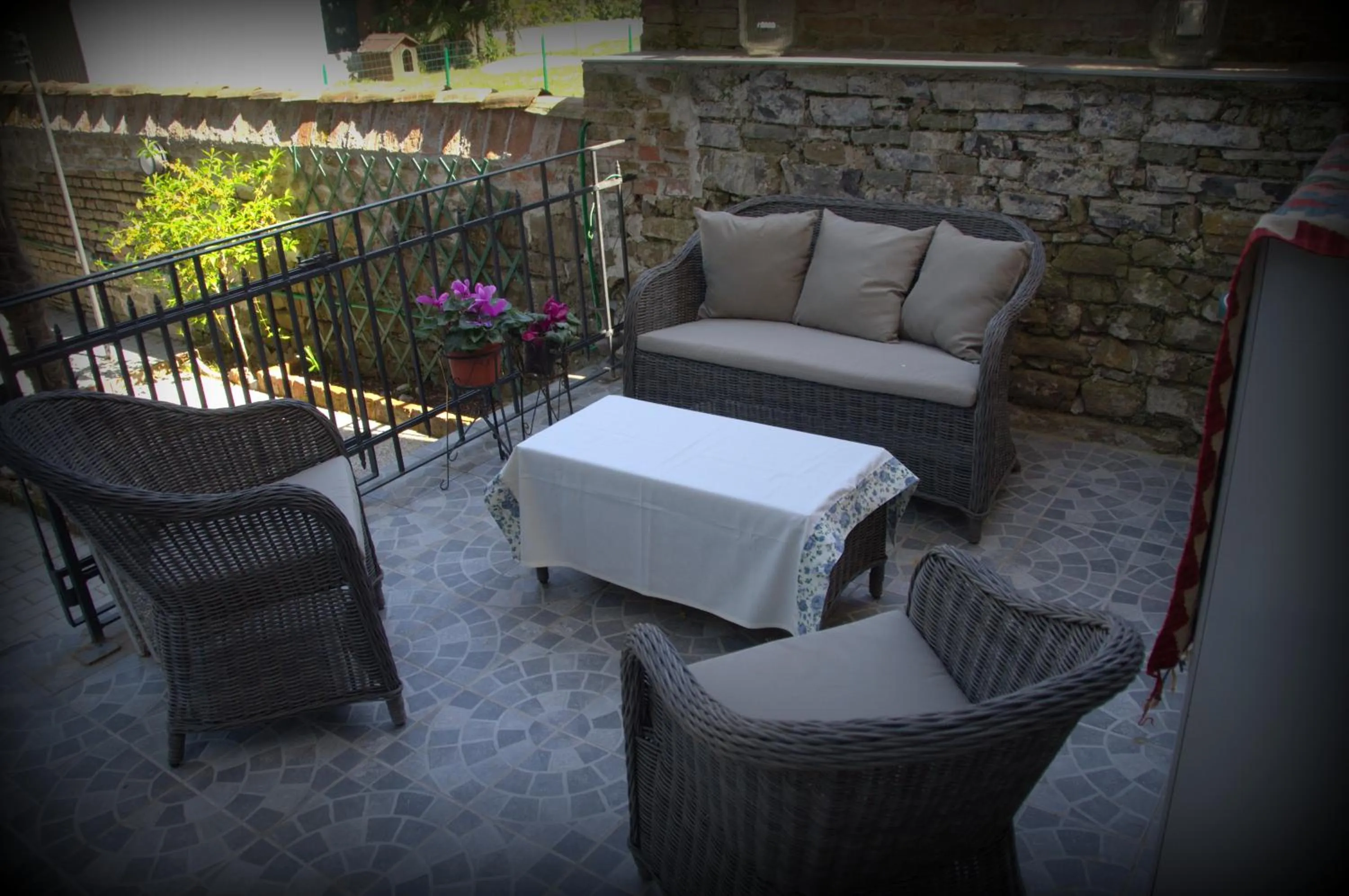 Balcony/Terrace in B&B Ai Confini dell'Impero