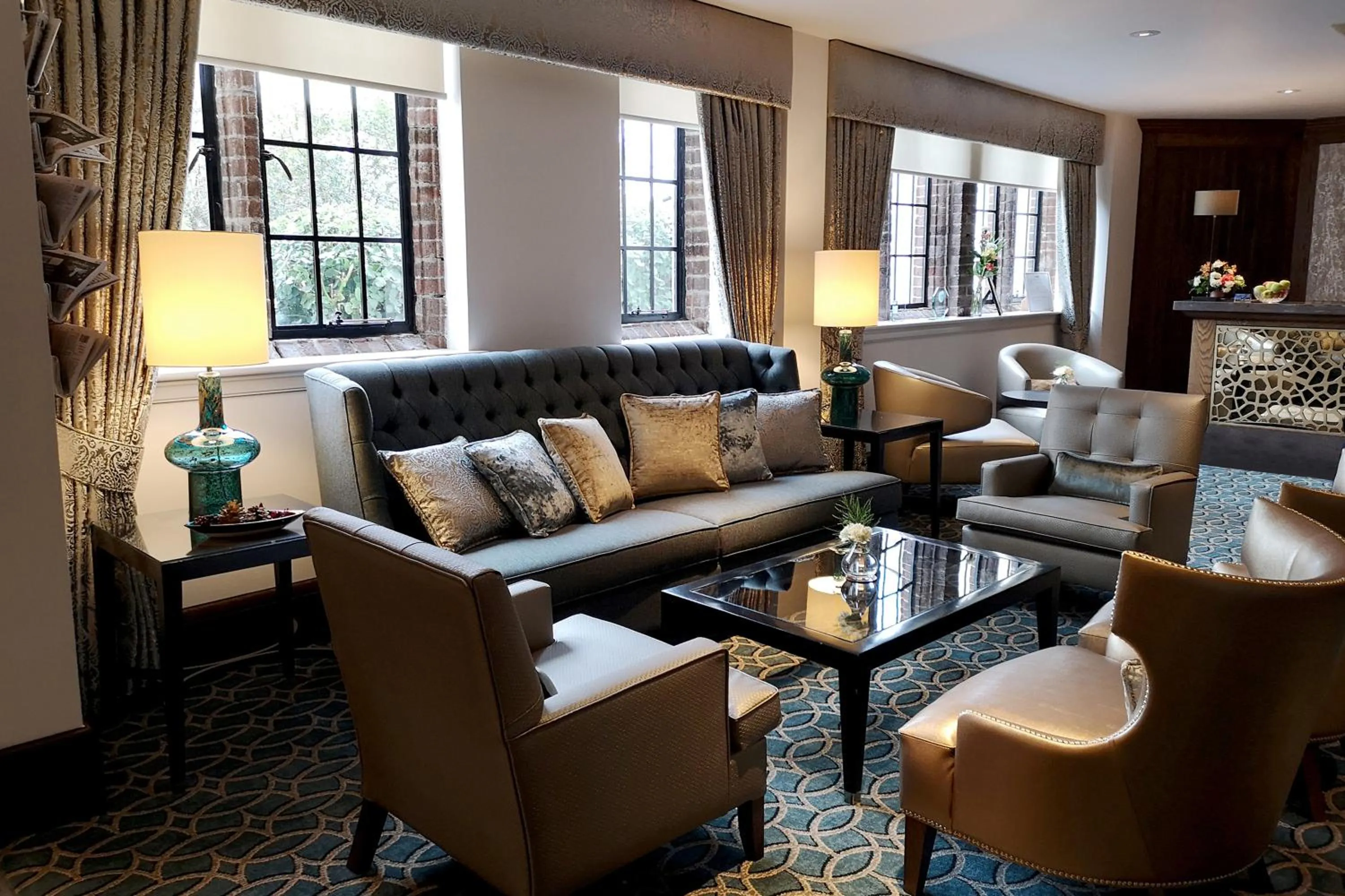 Lobby or reception in Western House Hotel At Ayr Racecourse