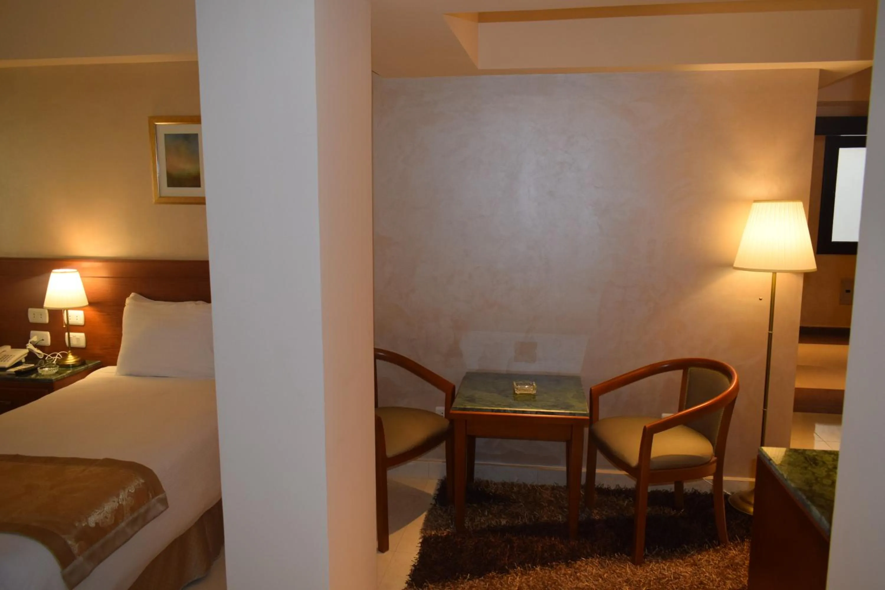 Decorative detail, Bed in Omar El Khayam Al Minya Hotel