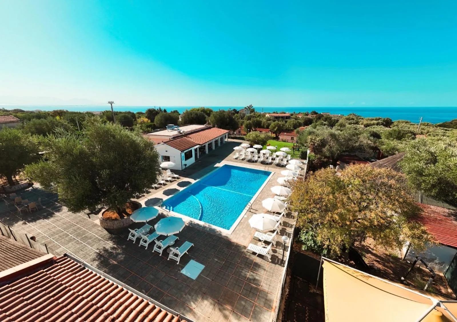 Pool view in Cilento Dreams Village