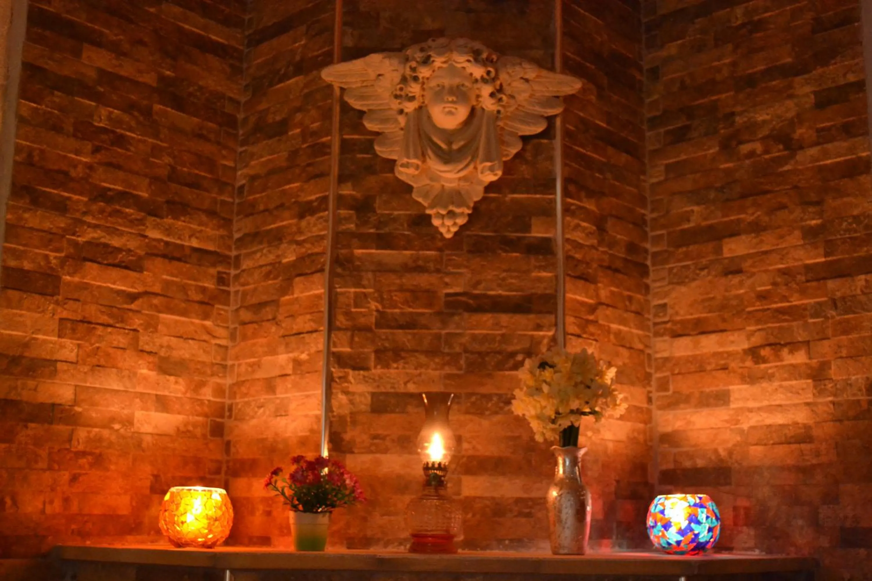 Decorative detail in Faralya Misafir Evi