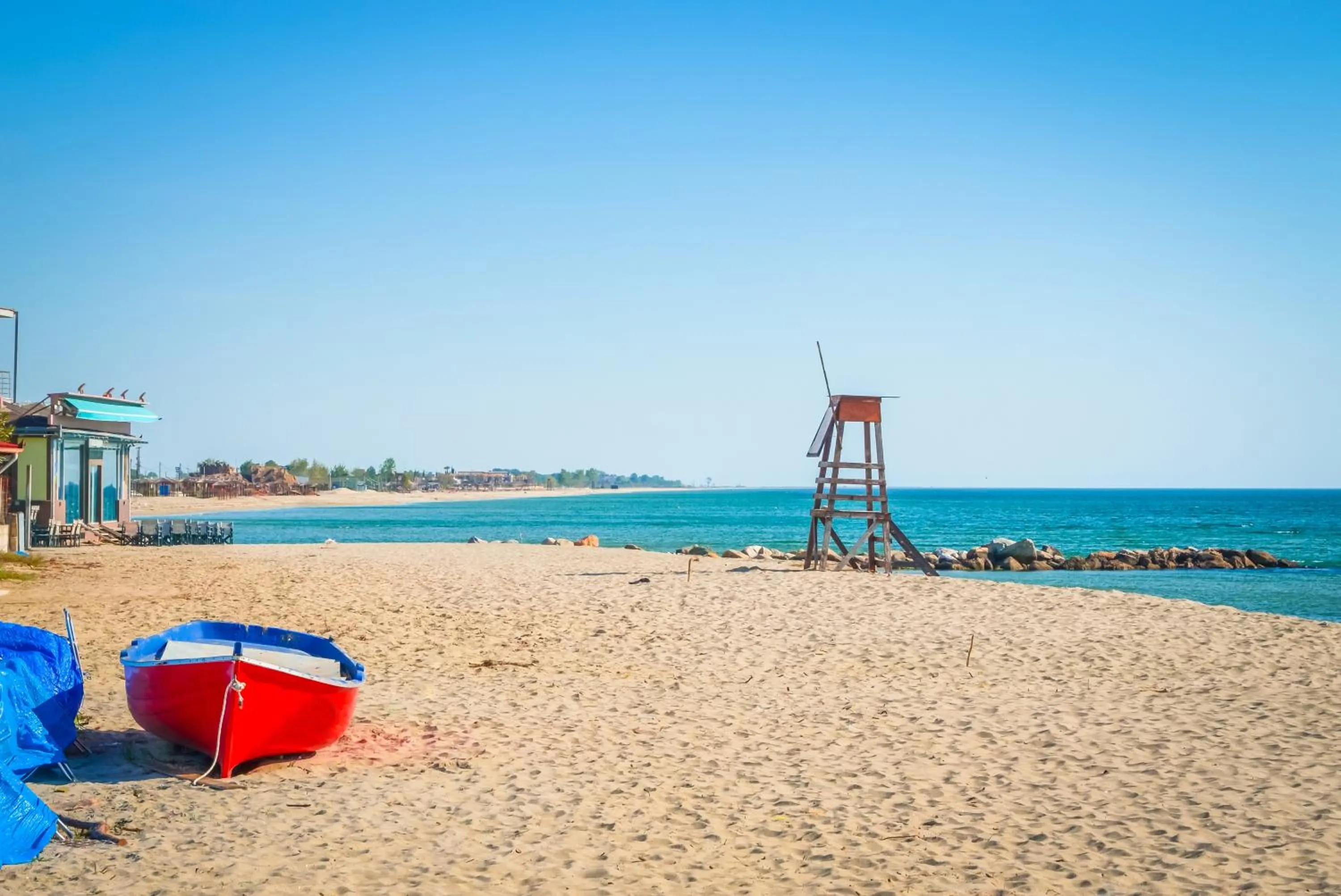 Beach in Hotel Strass